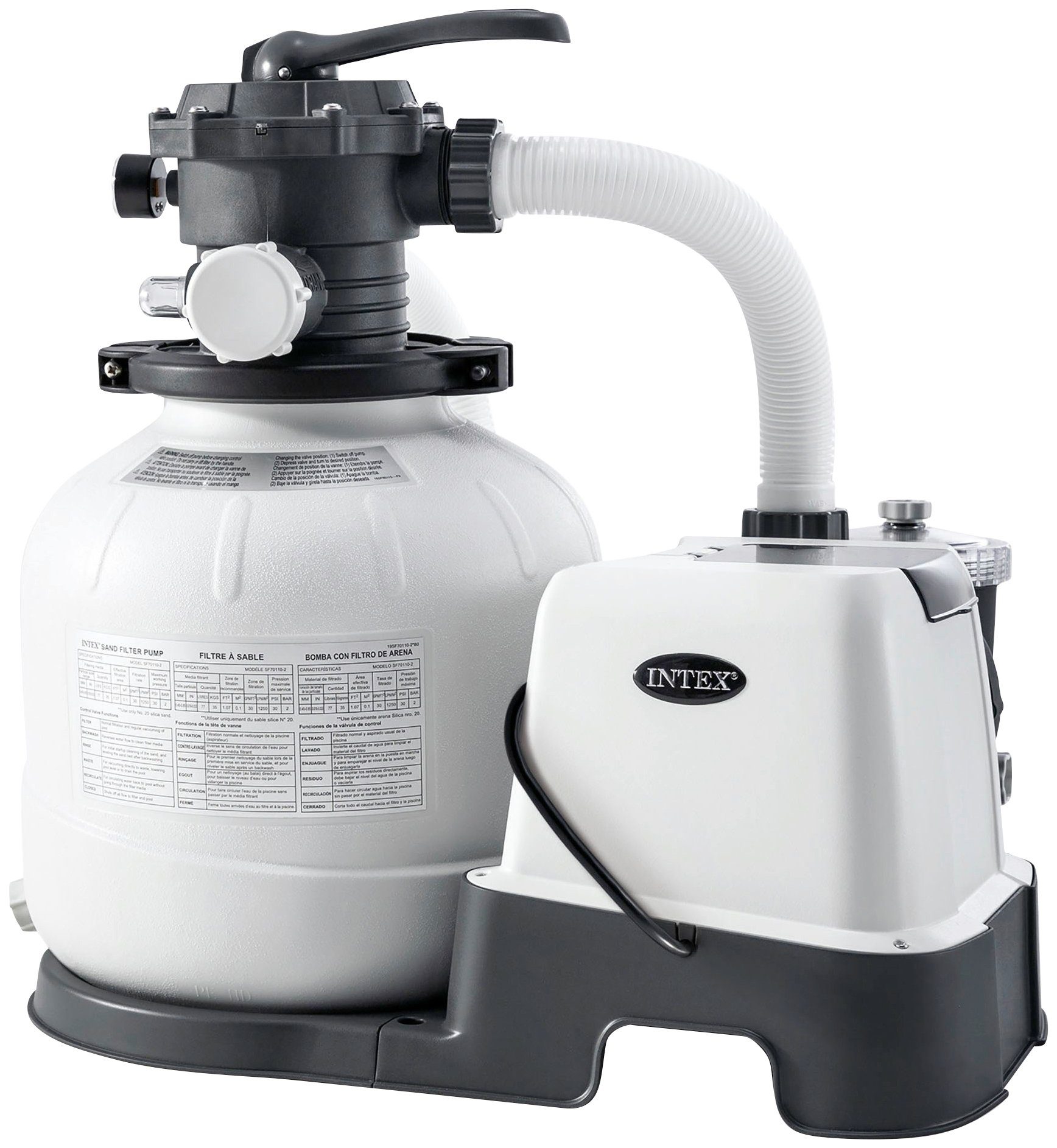 intex sand pool filter