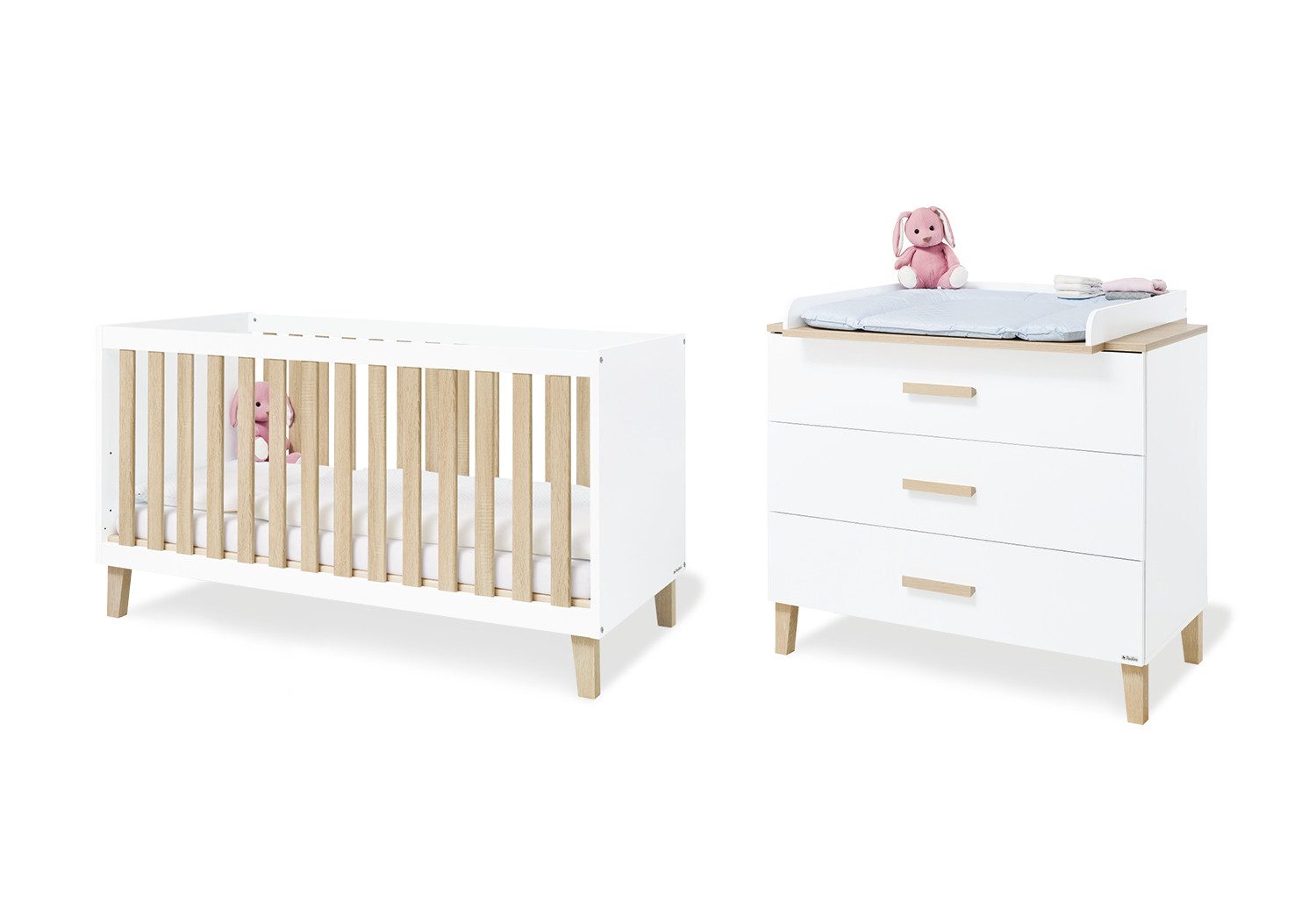 Pinolino® Babymöbel-Set „Lumi ”, breit, 2-tlg.