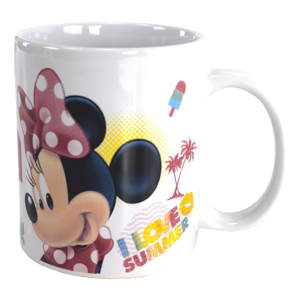Keramik, Tasse Tasse Design mit Minnie 325 Motiv ml Minnie Disney Mouse authentisches Mouse Kindertasse, Stor Geschenkkarton ca. in