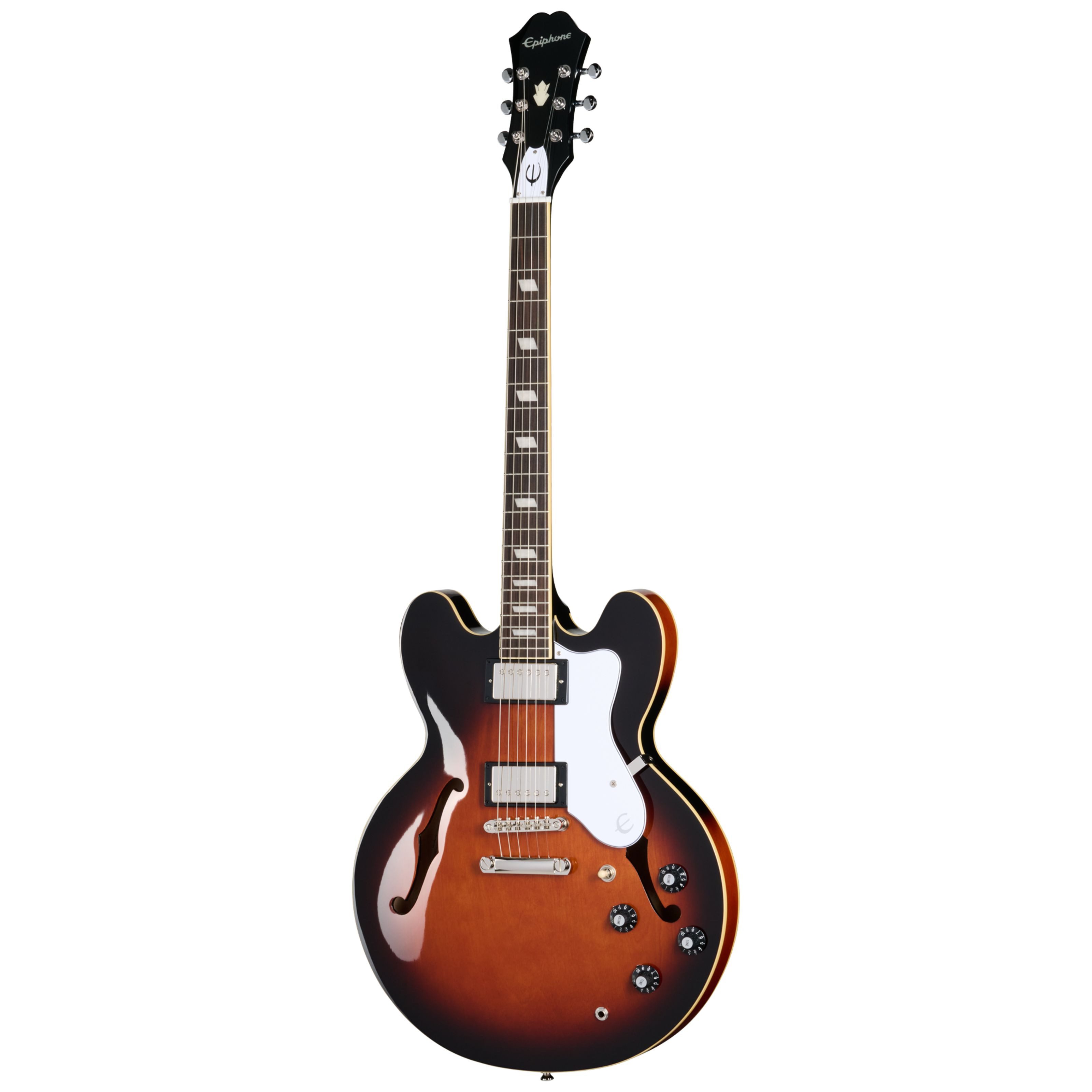 Epiphone Halbakustik-Gitarre, Halb-Akustik Gitarren, Semi Hollow-Modelle, Bonehead Riviera - Halbakustik Gitarre