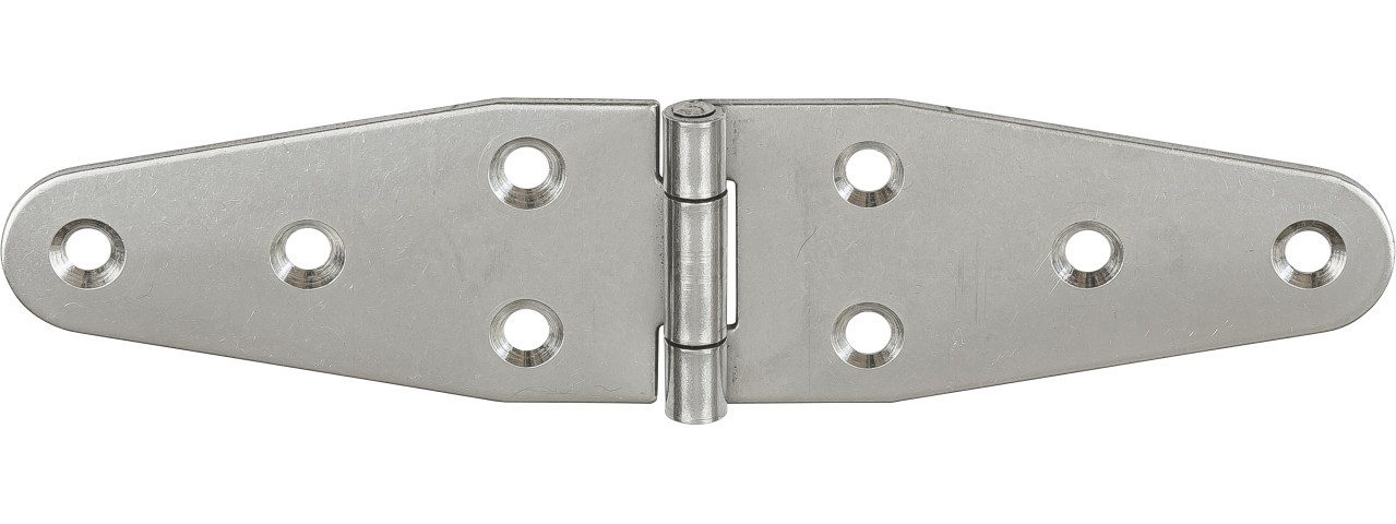 Vormann WC-Deckel-Scharnier Vormann Edelstahlbänder 160 x 37 mm