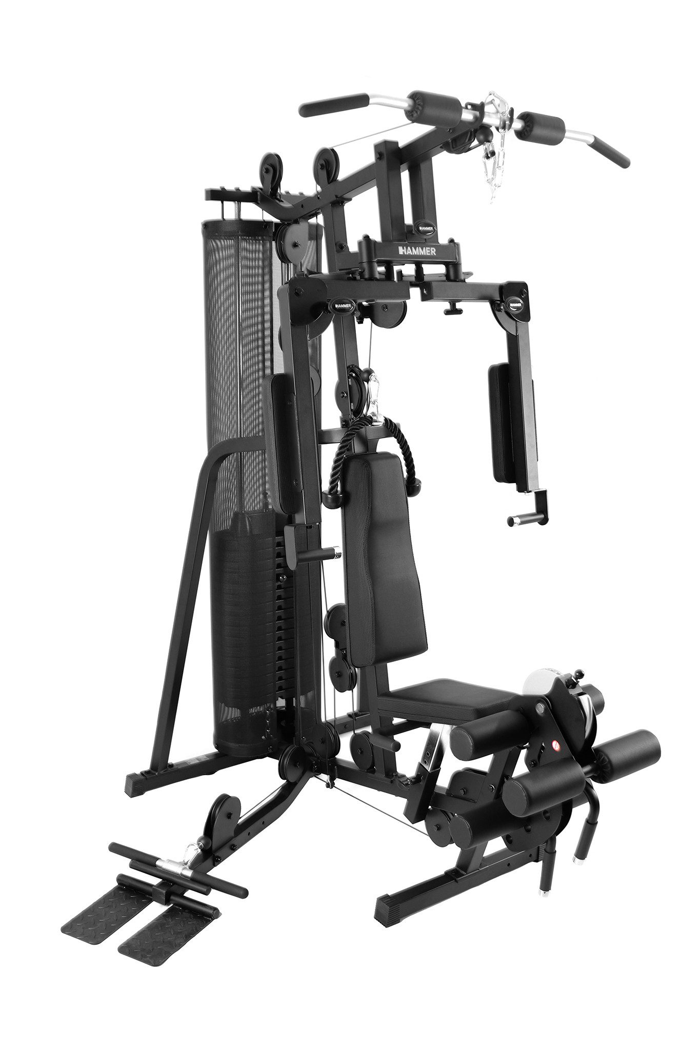 Finnlo by Hammer Kraftstation Autark 1500, 1 Gewichtsblöcke (Butterflystange, Latzug, Ruderfunktion und mehr), max. Benutzergewicht 120 kg, max. Trainingsgewicht 100 kg