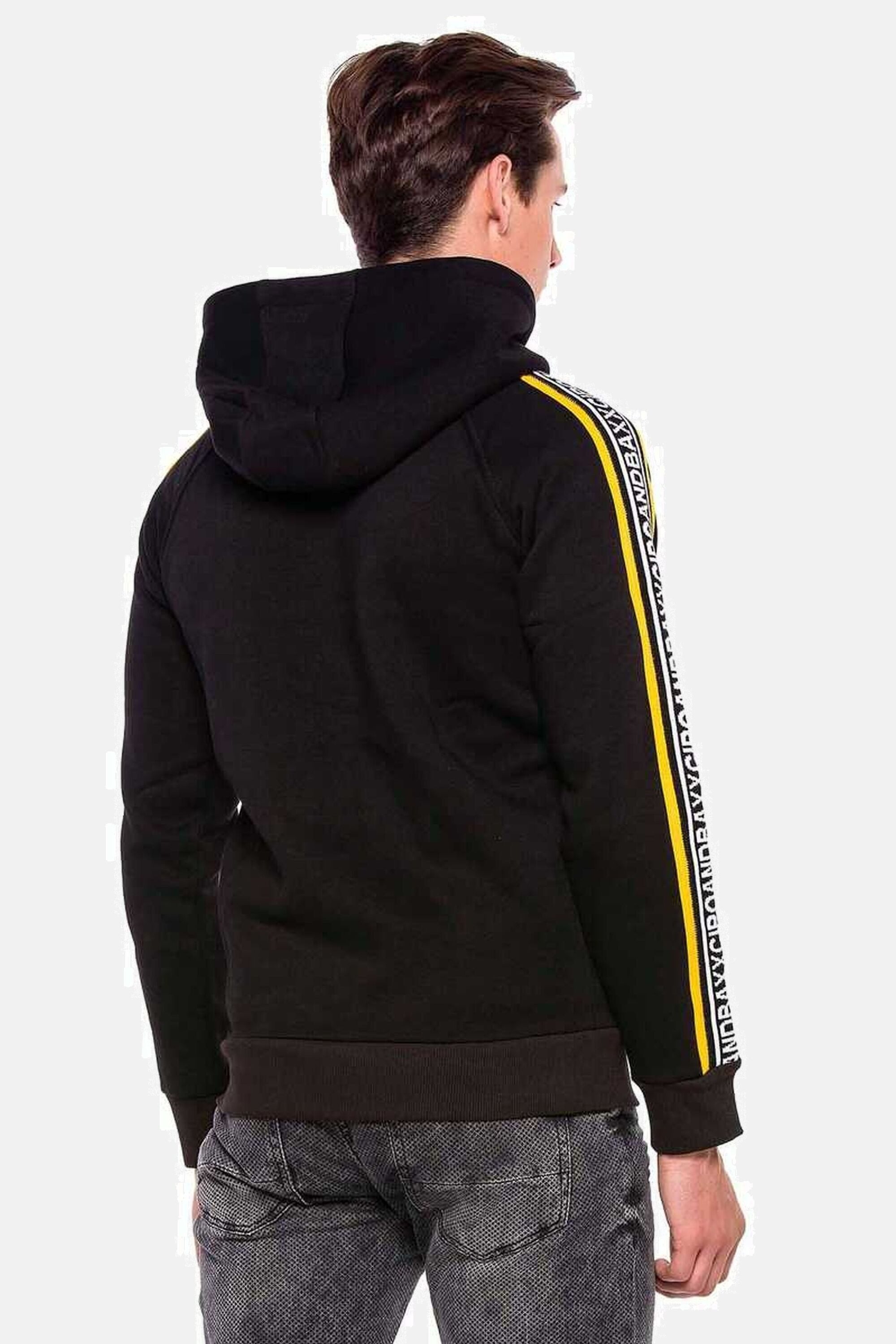 Cipo & Baxx Sweatjacke Sweatjacke (1-tlg) mit Reißverschluss, CL363