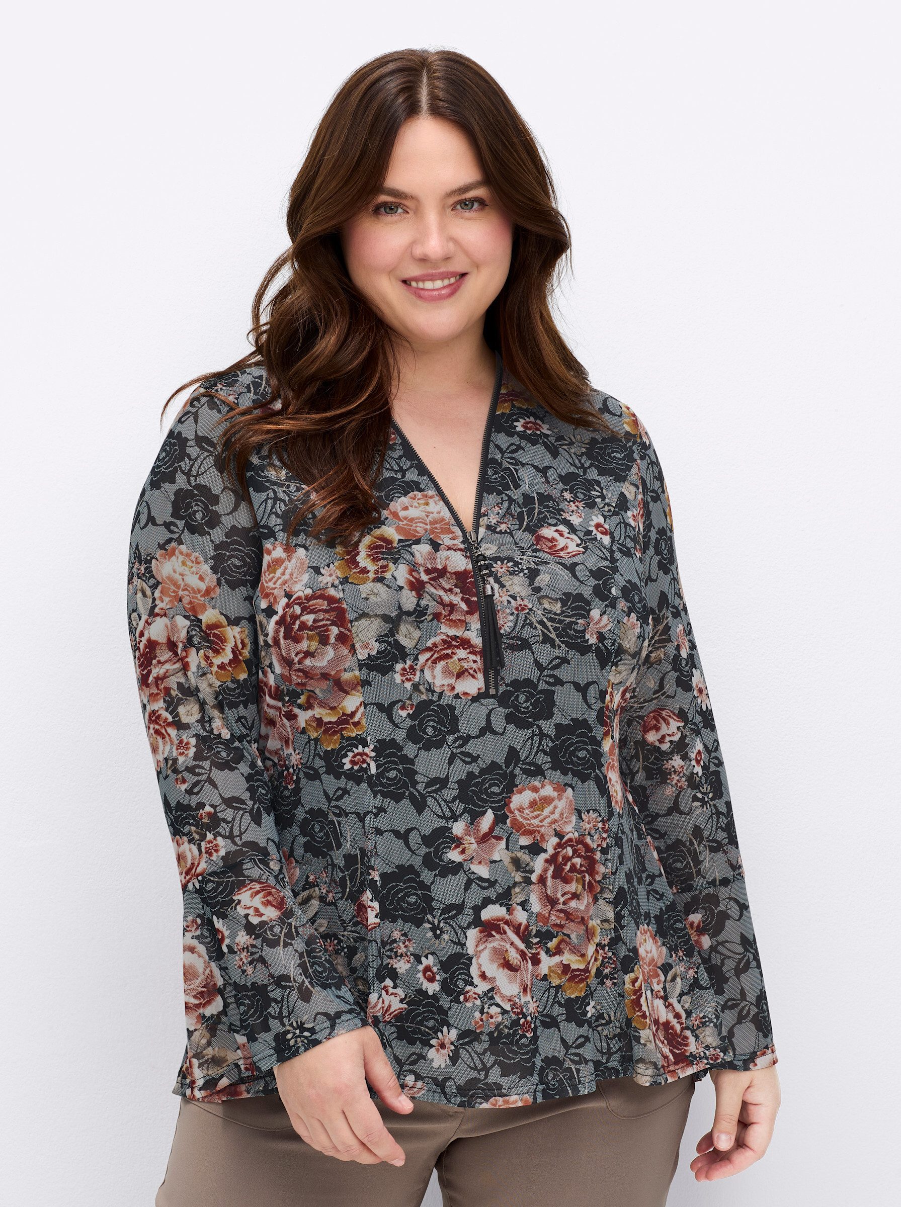 sheego by Joe Browns Sweater Shirt Langarm günstig online kaufen