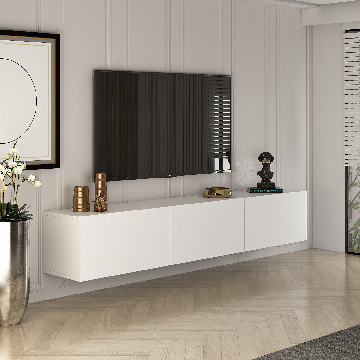 Skye Decor Lowboard Boho Deko, Breite 150 cm,Modern TV Unit