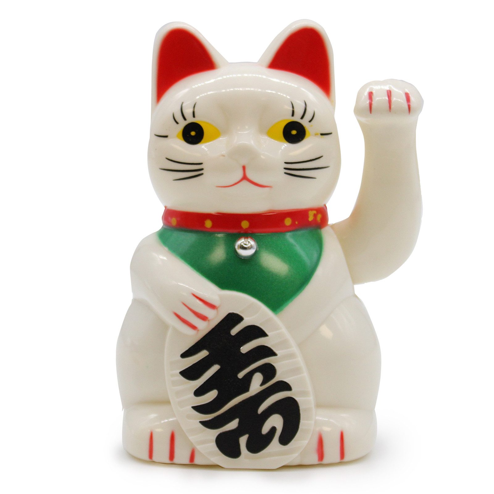 Bali-Homedecor Dekofigur Weiße Geldkatze - 15cm günstig online kaufen