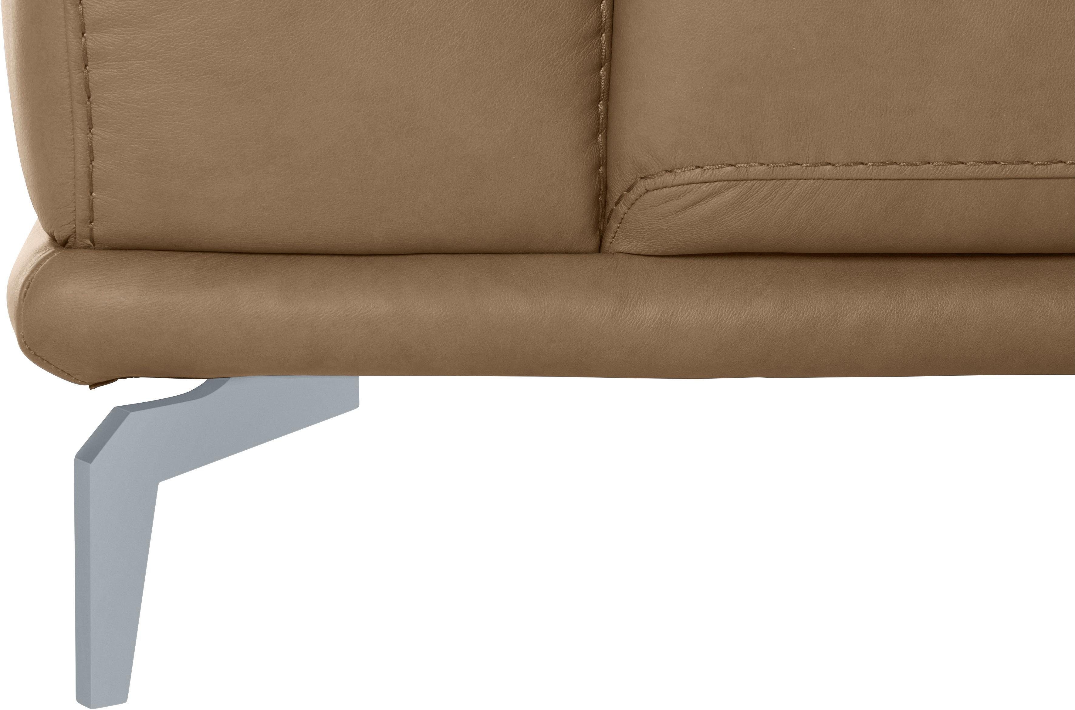 Breite montanaa, 2,5-Sitzer mit matt, in W.SCHILLIG Silber Metallfüßen 212 cm