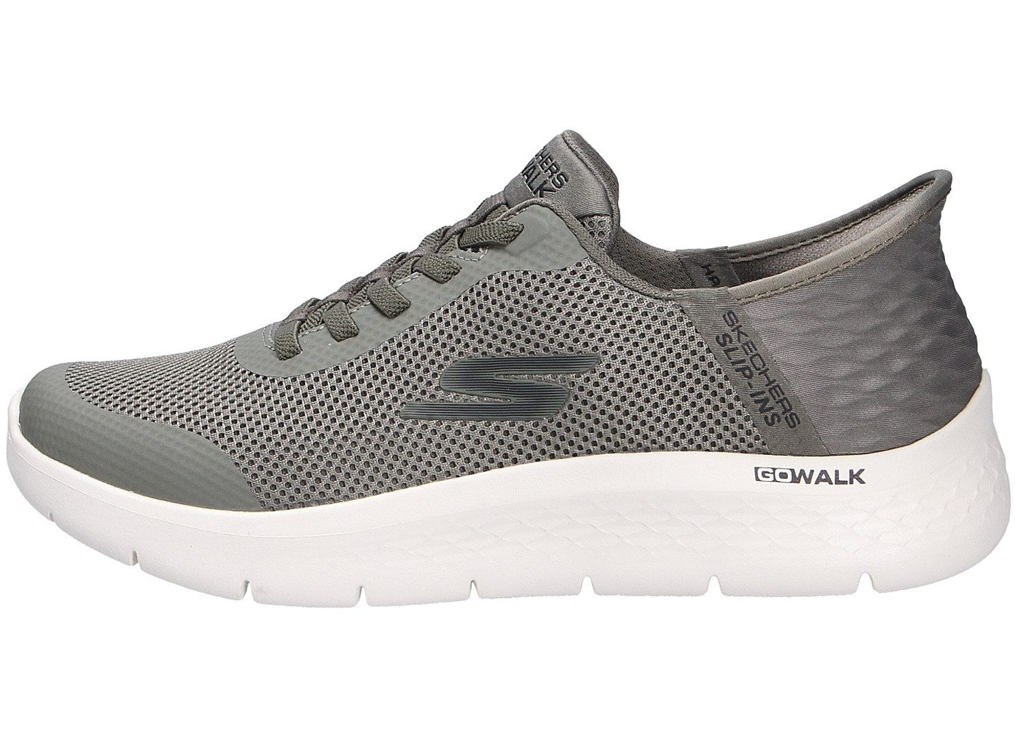 Skechers Skechers Herren Halbschuh GO WALK grün Größe Sneaker