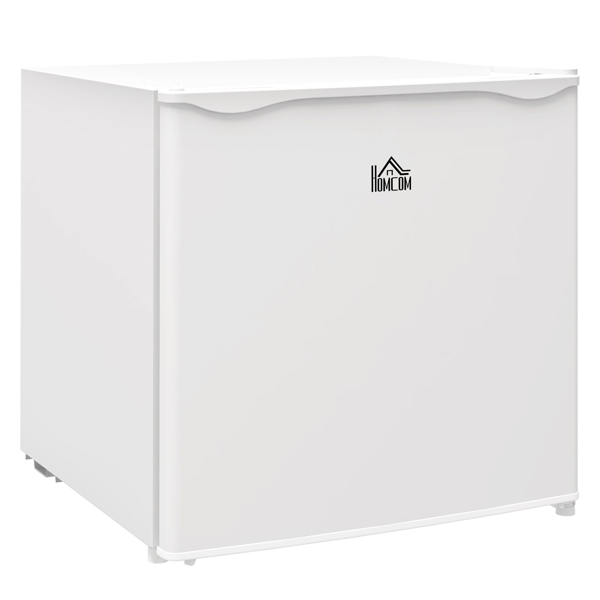 HOMCOM Gefrierschrank Gefriertruhe 800-127V91WT, 48,8 cm hoch, 47 cm breit, -14 bis -24℃ 5-stufige Temperaturregelung