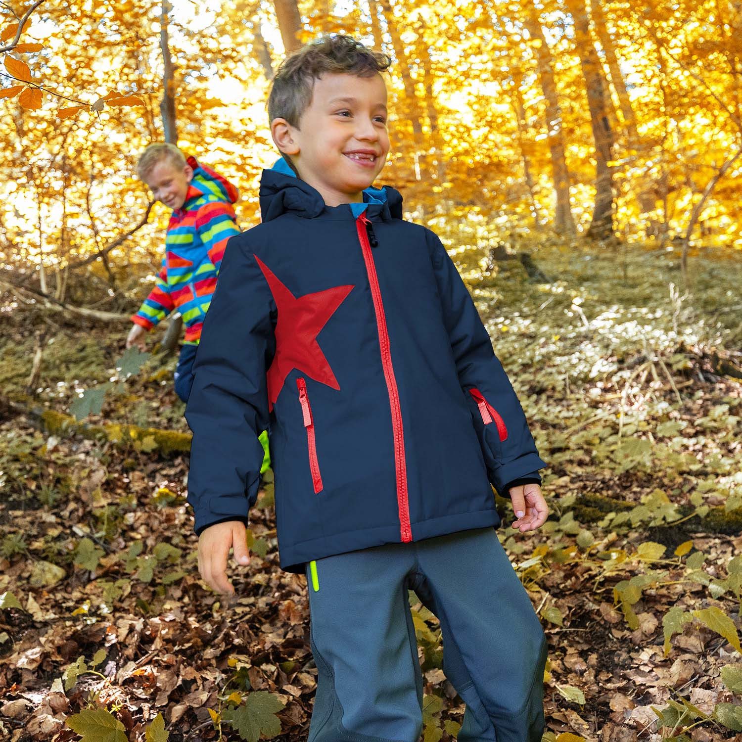 JAKO-O Schneejacke JAKO-O Winterjacke Skijacke Baby Kleinkinder marine