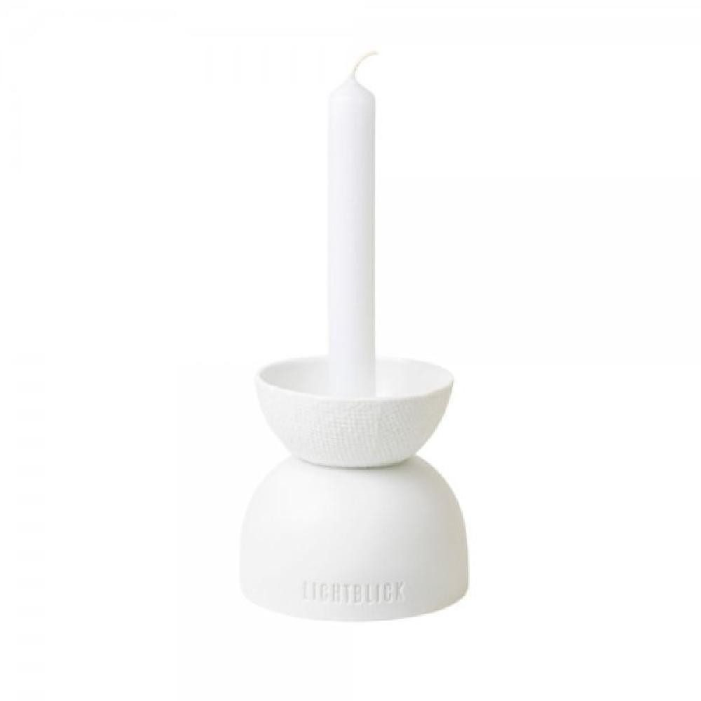 Räder Kerzenhalter Design Kerzenhalter Formsprache Lichtblick Weiß (9cm)