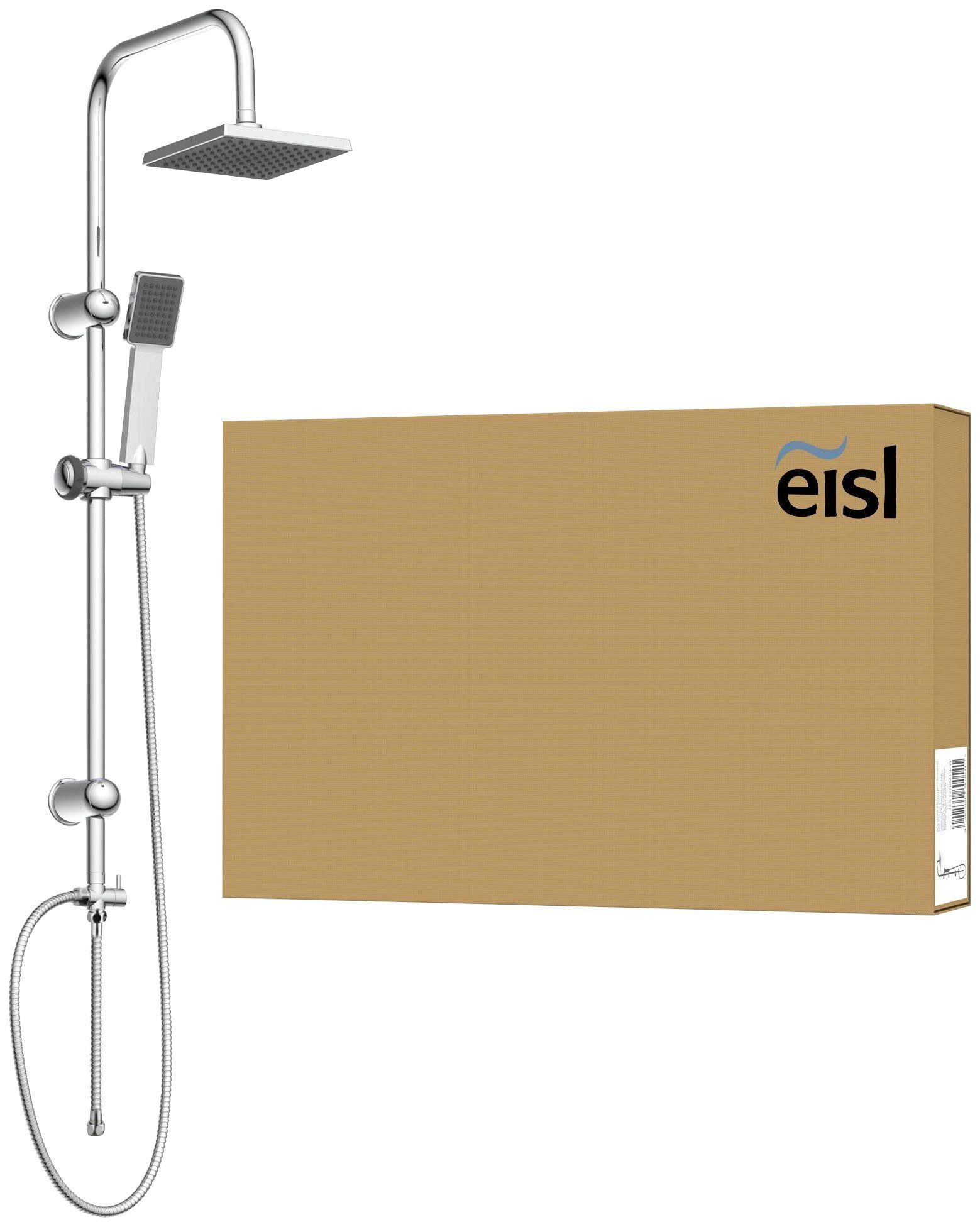 Schütte Brausegarnitur EASY ENERGY, Höhe 102 cm, 1 Strahlart(en), höhenverstellbar, Antikalk, Edelstahl