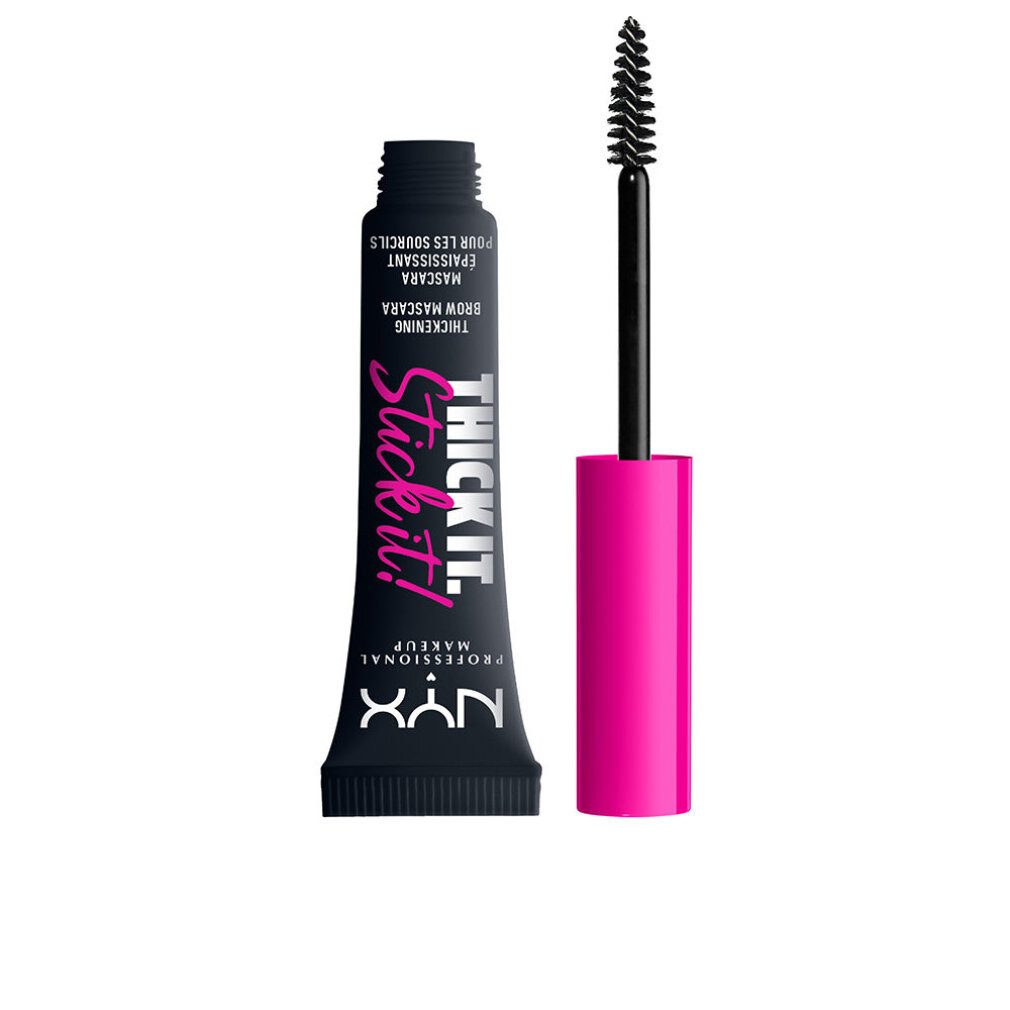 Nyx Professional Make Up Augenbrauen-Stift Thick It. Stick It! Brow Mascara, Tints & Thickens With
