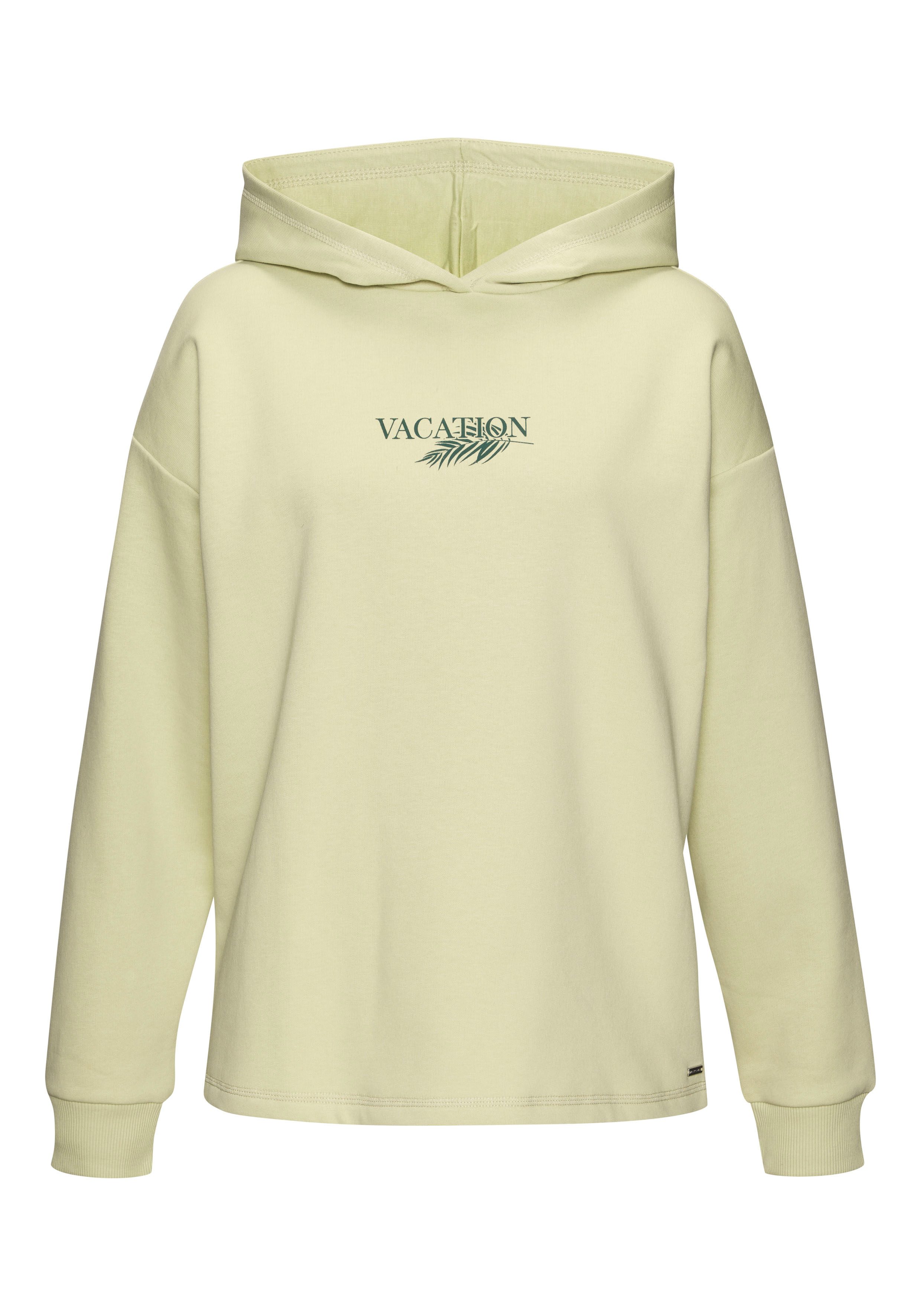 LASCANA Hoodie (1-tlg) Kapuzensweatshirt, Loungeshirt mit Frontprint, Loung günstig online kaufen