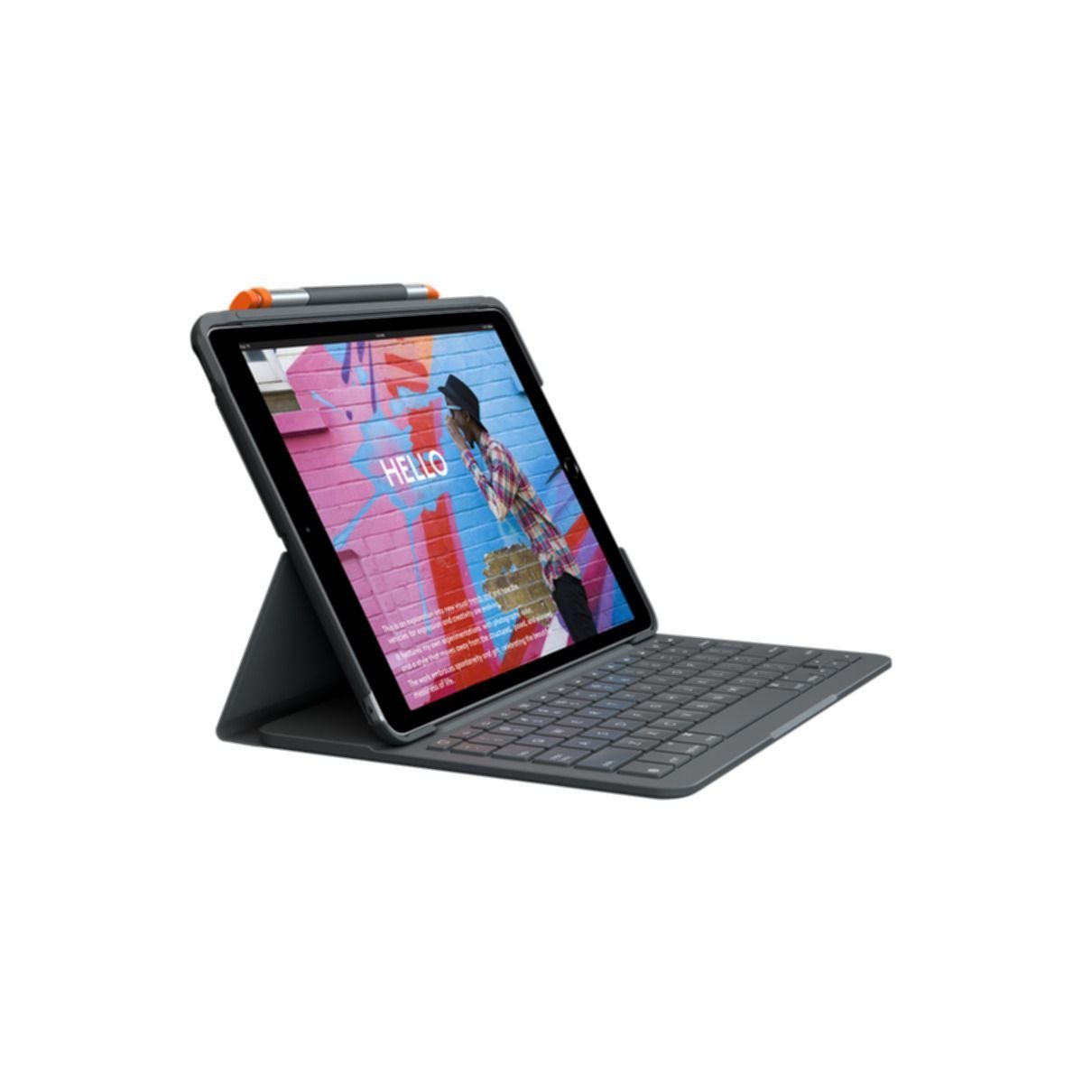 8th, for Logitech generation) & iPad Tastatur Folio (7th, Slim 9th
