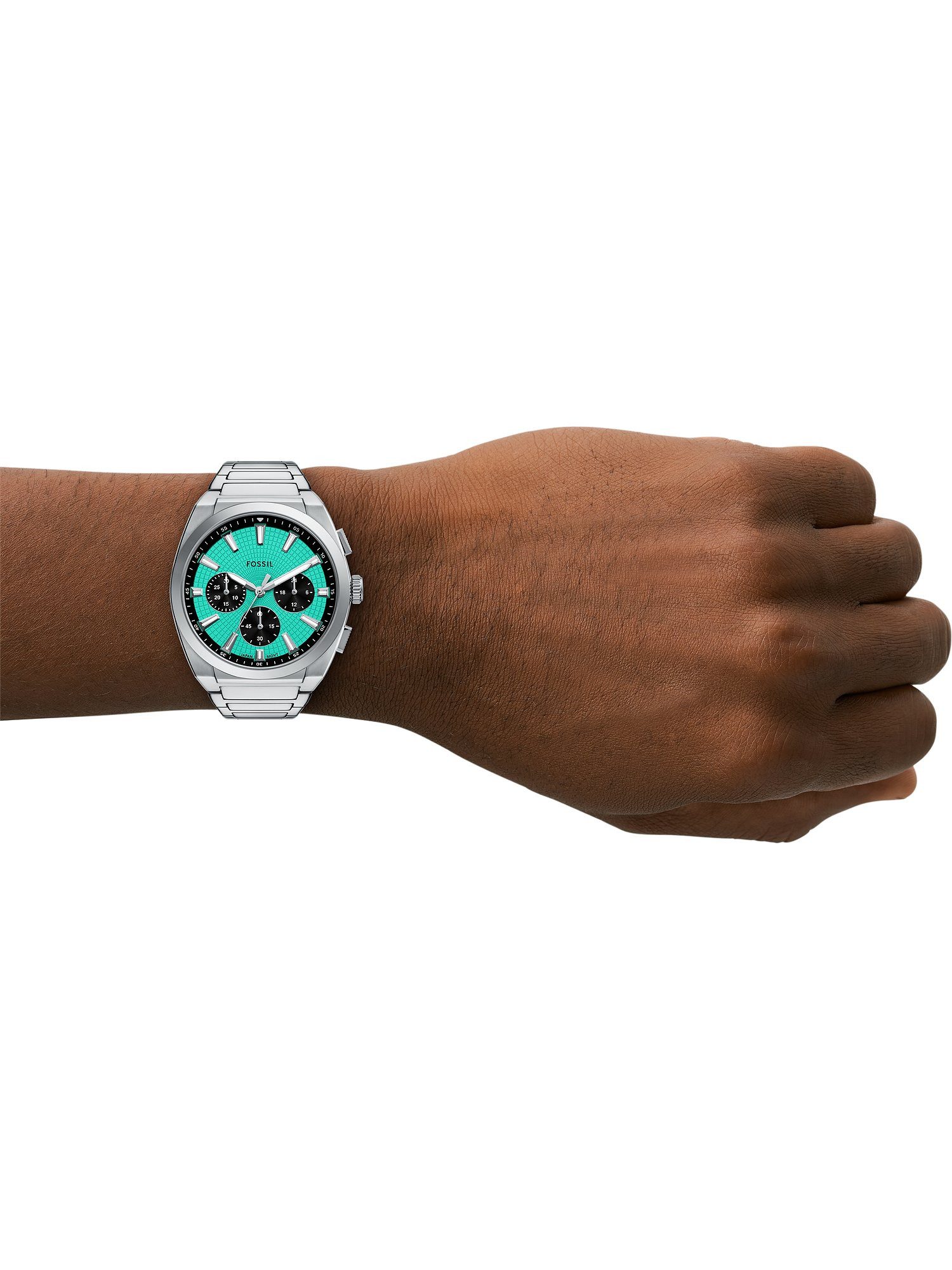 Fossil Chronograph Fossil Herren-Uhren Analog Quarz