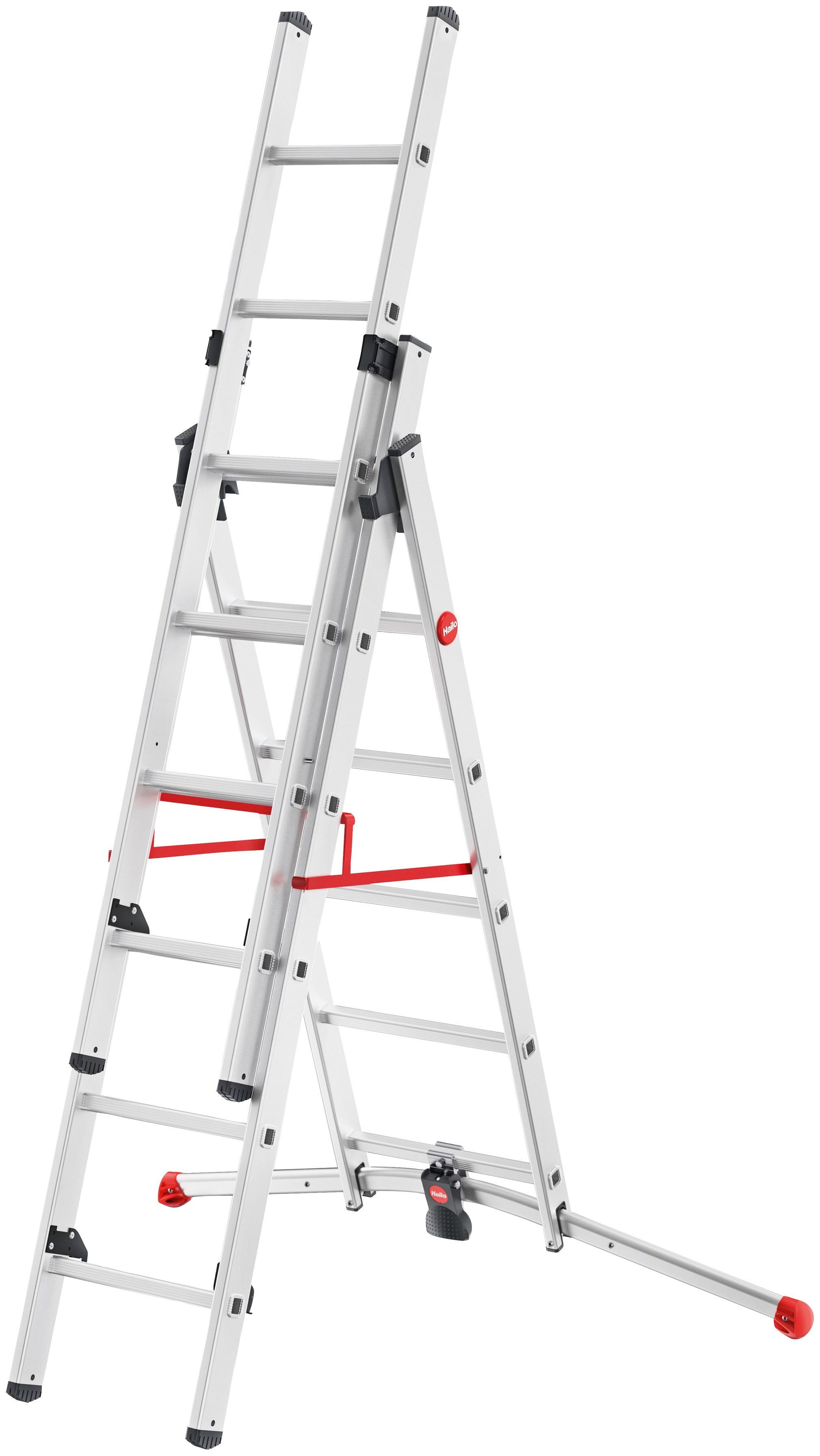 Hailo Vielzweckleiter S100 ProfiLOT, Aluminium Kombileiter günstig online kaufen