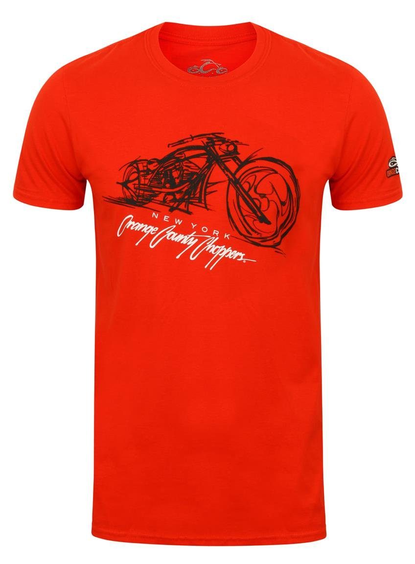 Orange T-Shirt Choppers County