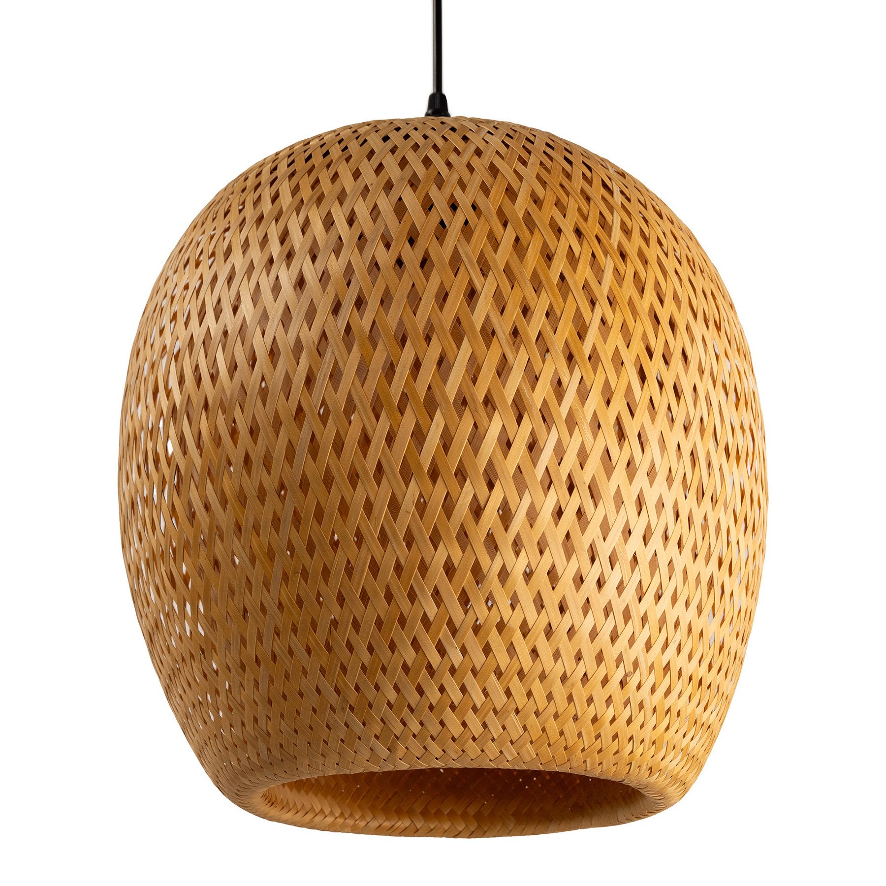 riess-ambiente Hängeleuchte ORGANIC LIVING 35cm natur · Pendellampe mit Sch günstig online kaufen