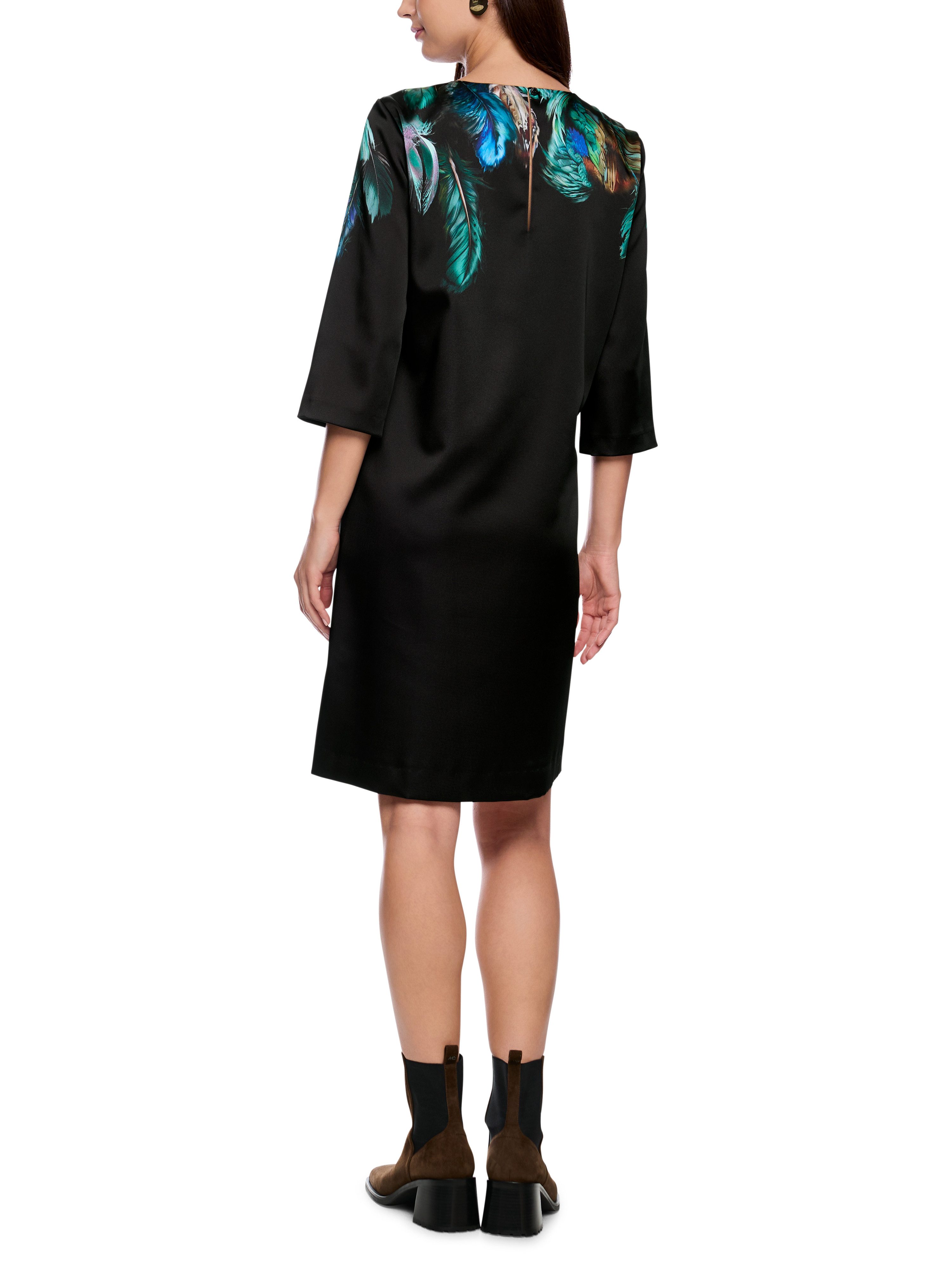 Marc Cain Midikleid Mystic Plumage Premium Damenmode mit Federprint, leger günstig online kaufen