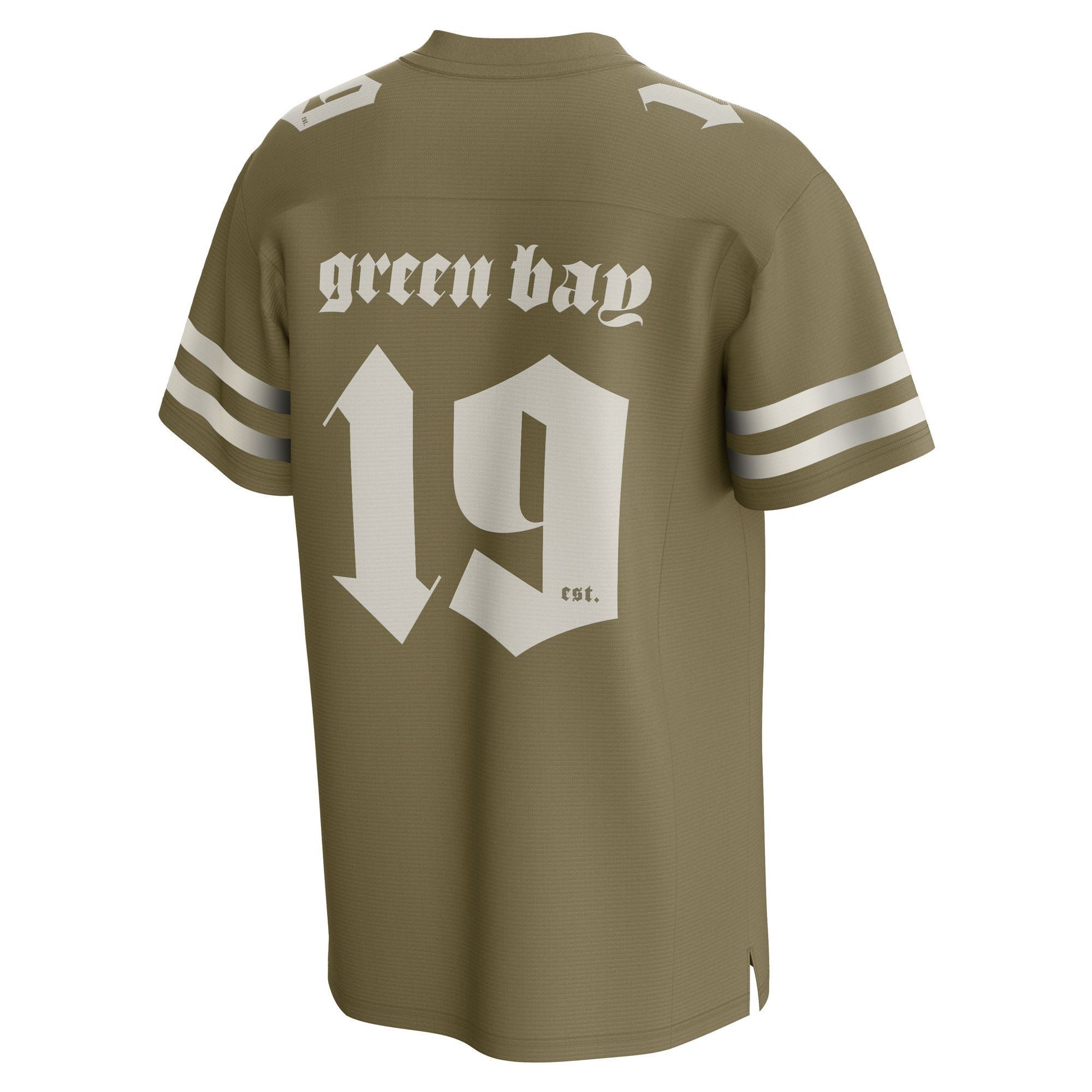 Fanatics Footballtrikot Green Bay Packers GOTHIC NFL Supporters Jersey günstig online kaufen