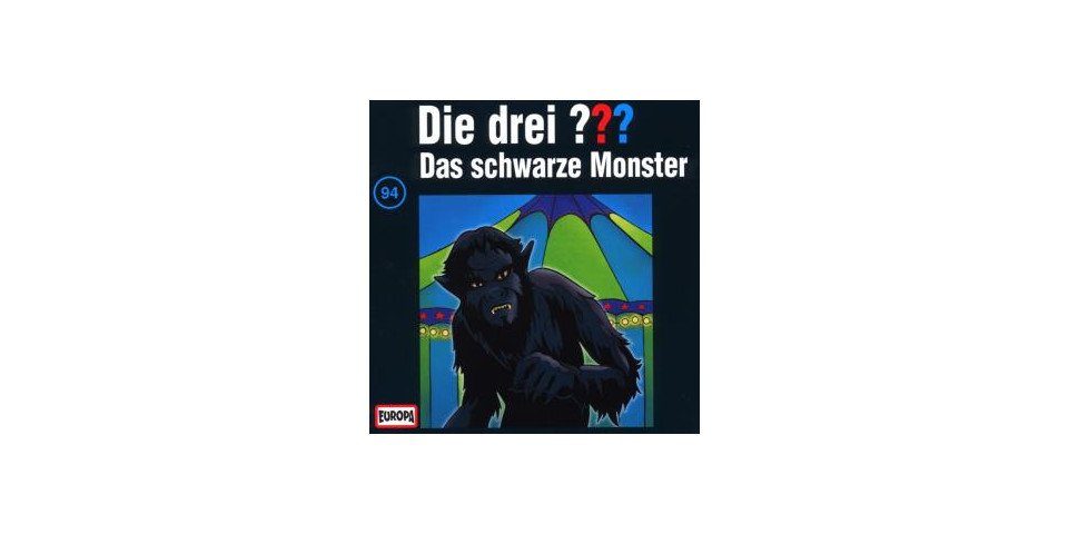 Hörspiel-CD Die drei ??? 094 - Das schwarze Monster