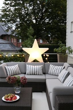 8 seasons design LED Stern Shining Star Dekoleuchte weiß Durchmesser 100 cm