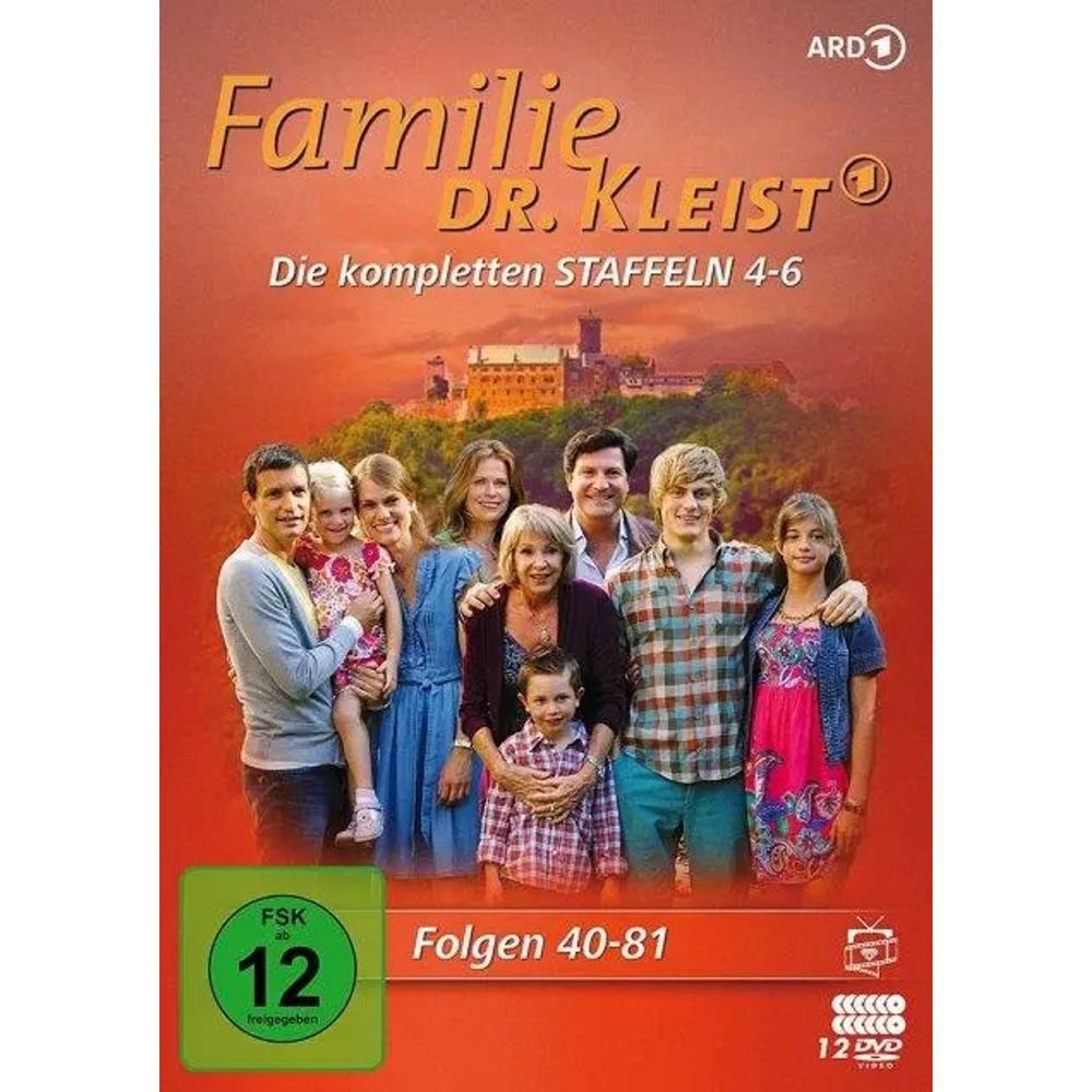DVD Familie Dr. Kleist - Die kompletten Staffeln 4-6 (Folgen 40-81) (12...