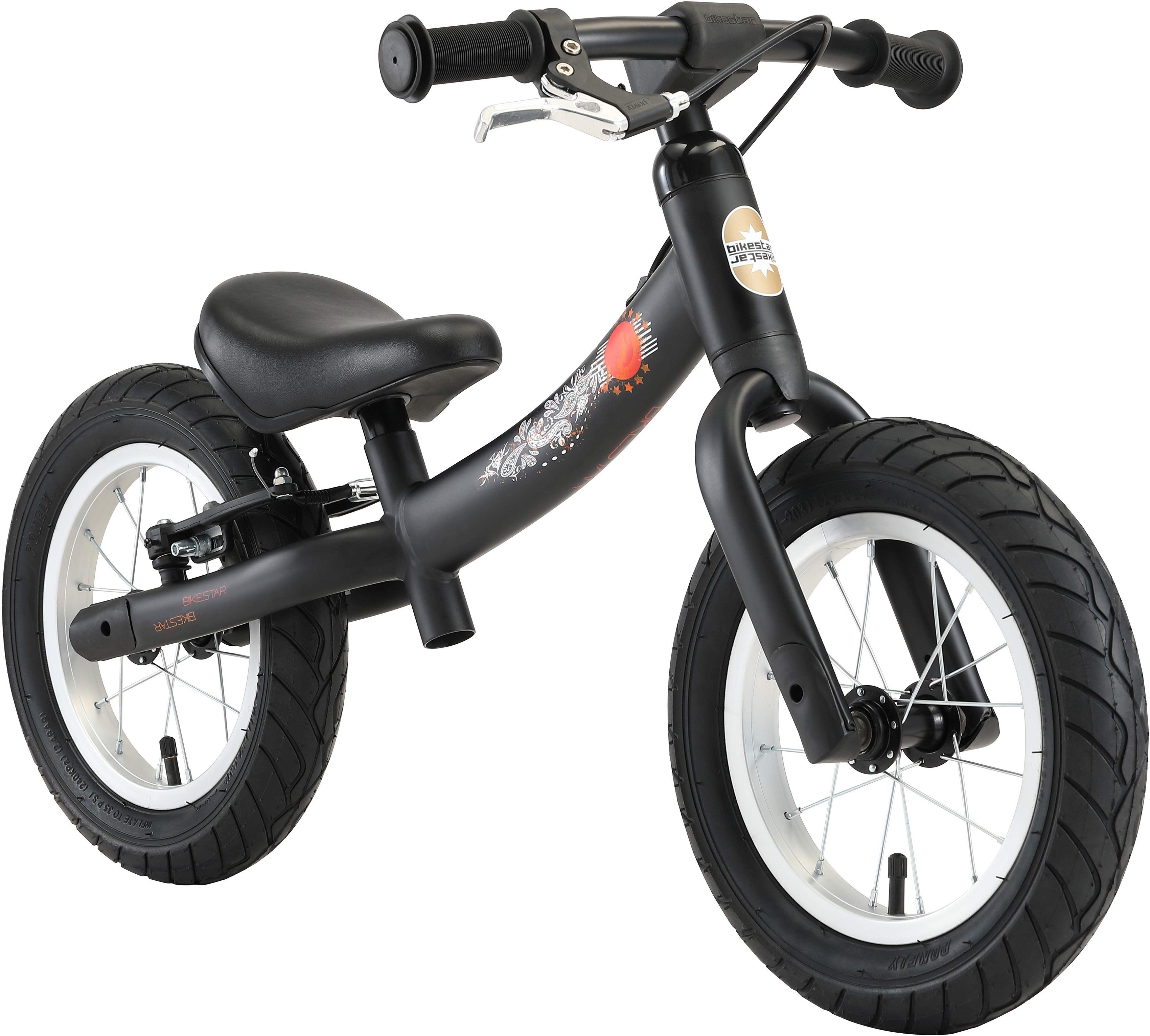 Bikestar Laufrad BIKESTAR ab 3 12 Zoll Jahre schwarz 12 Flex Kinderlaufrad Zoll