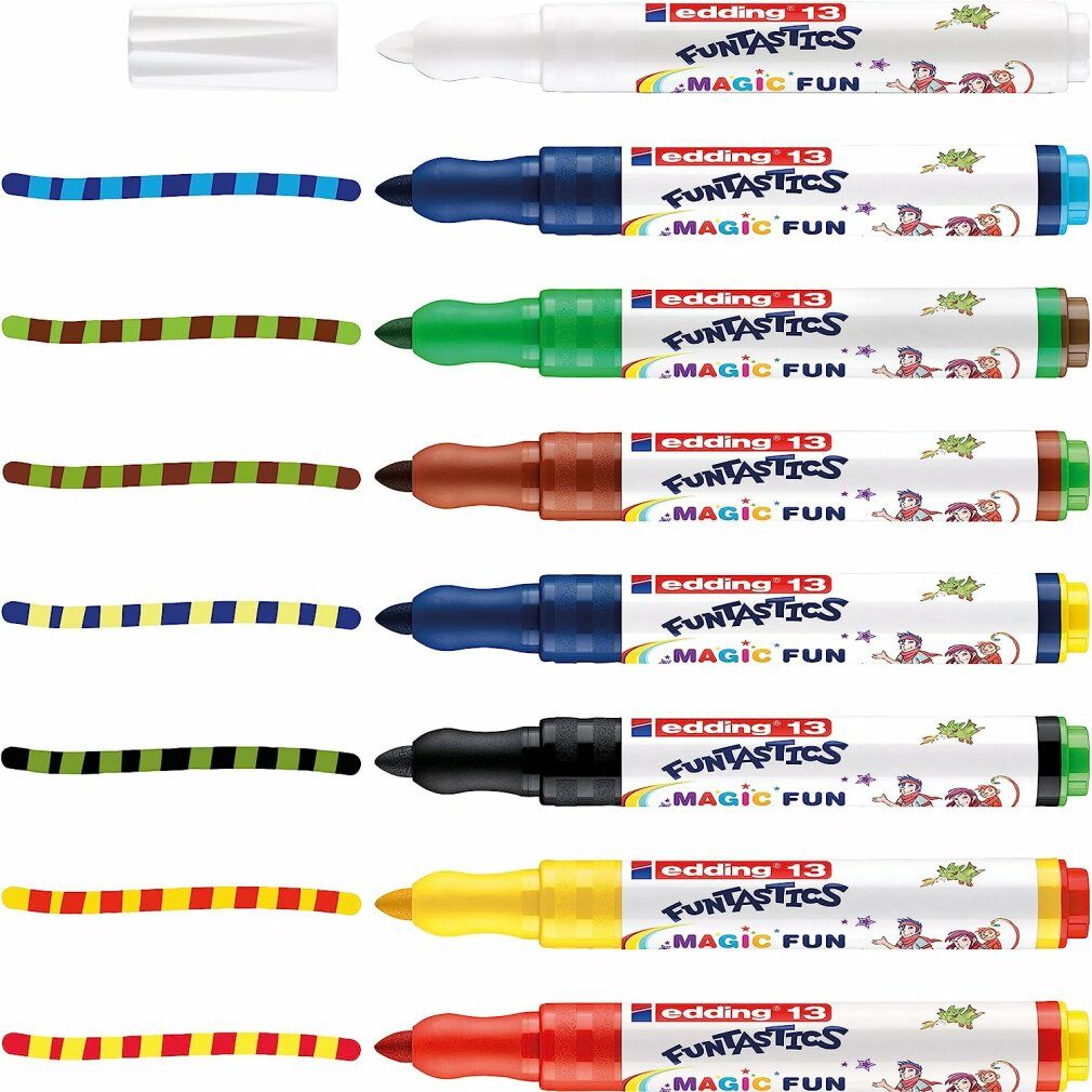 edding Filzstift 13 FUNTASTICS MAGIC FUN Kinderfasermaler Bibi & Tina sortiert