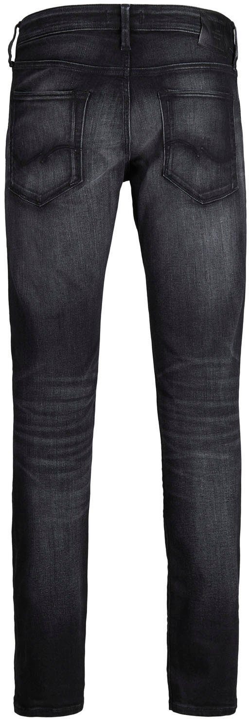 Jack & Jones GLENN black-denim ICON Slim-fit-Jeans