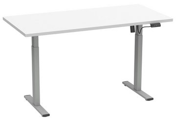 VCM Schreibtisch Höhenverstellbares Schreibtisch Lona 110x50 SI