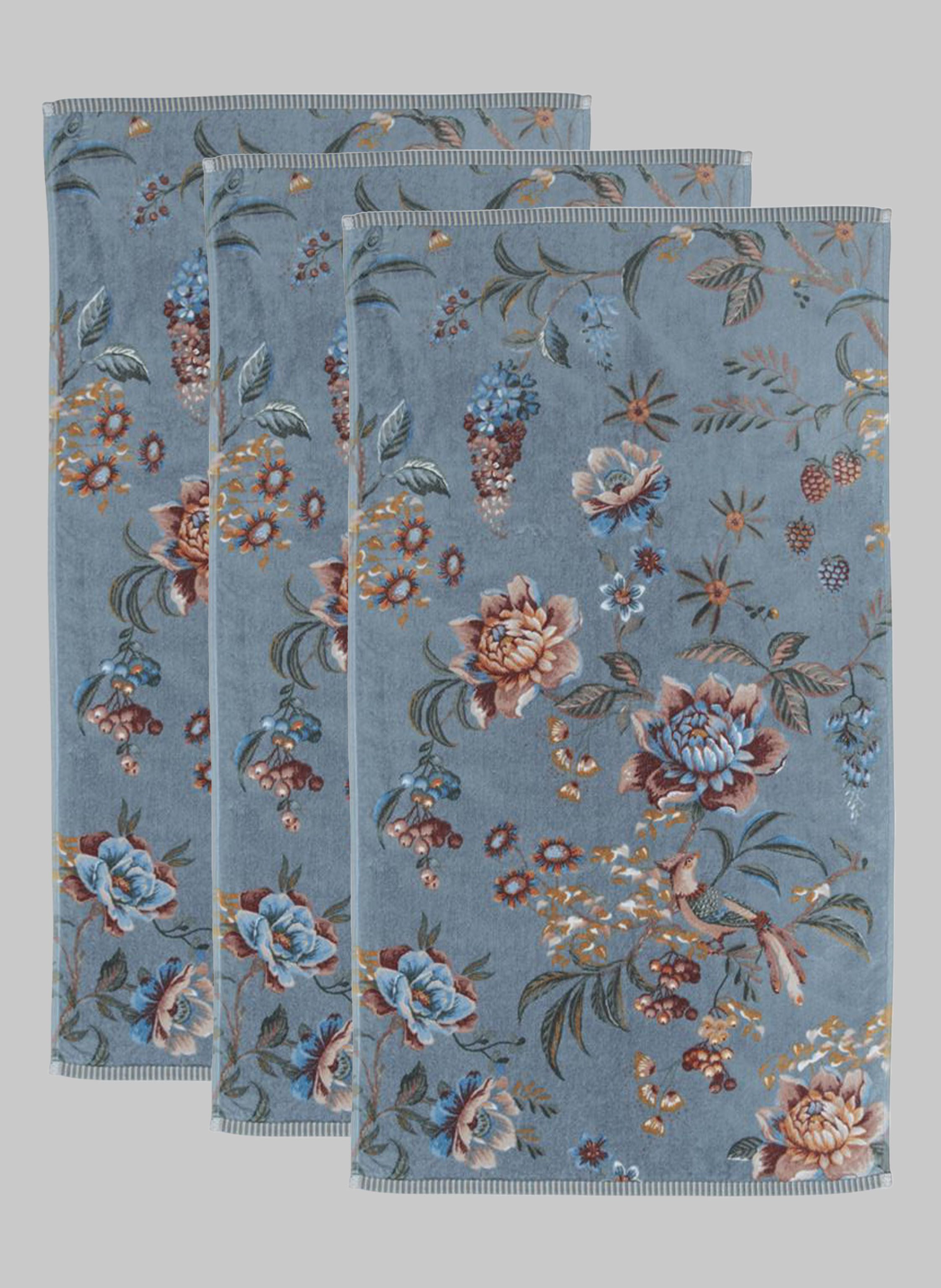 PiP Studio Полотенца для гостей Pip Studio, 3er-Set Полотенца для гостей, Secret Garden, 30x50, (3er Set, 3-St)