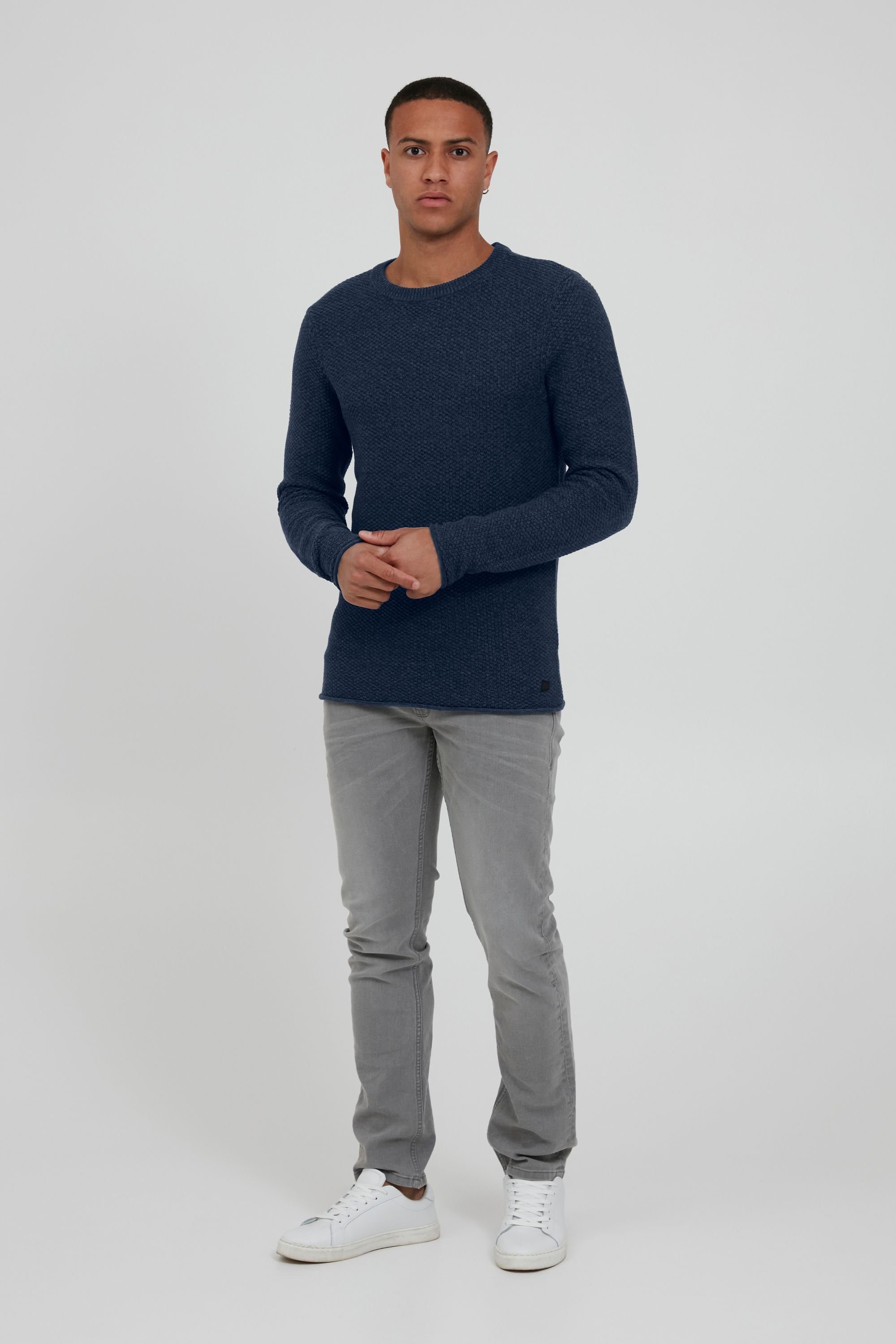 Blend Strickpullover BHPullover Strickpullover mit Strukturmuster