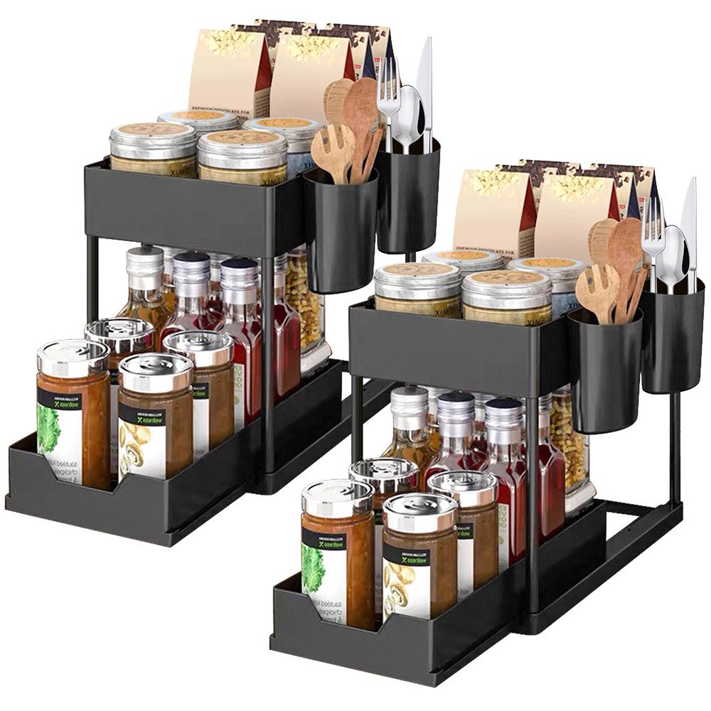 JEOBEST Küchenregal Küchen Organizer, Spülschrank Organizer, günstig online kaufen