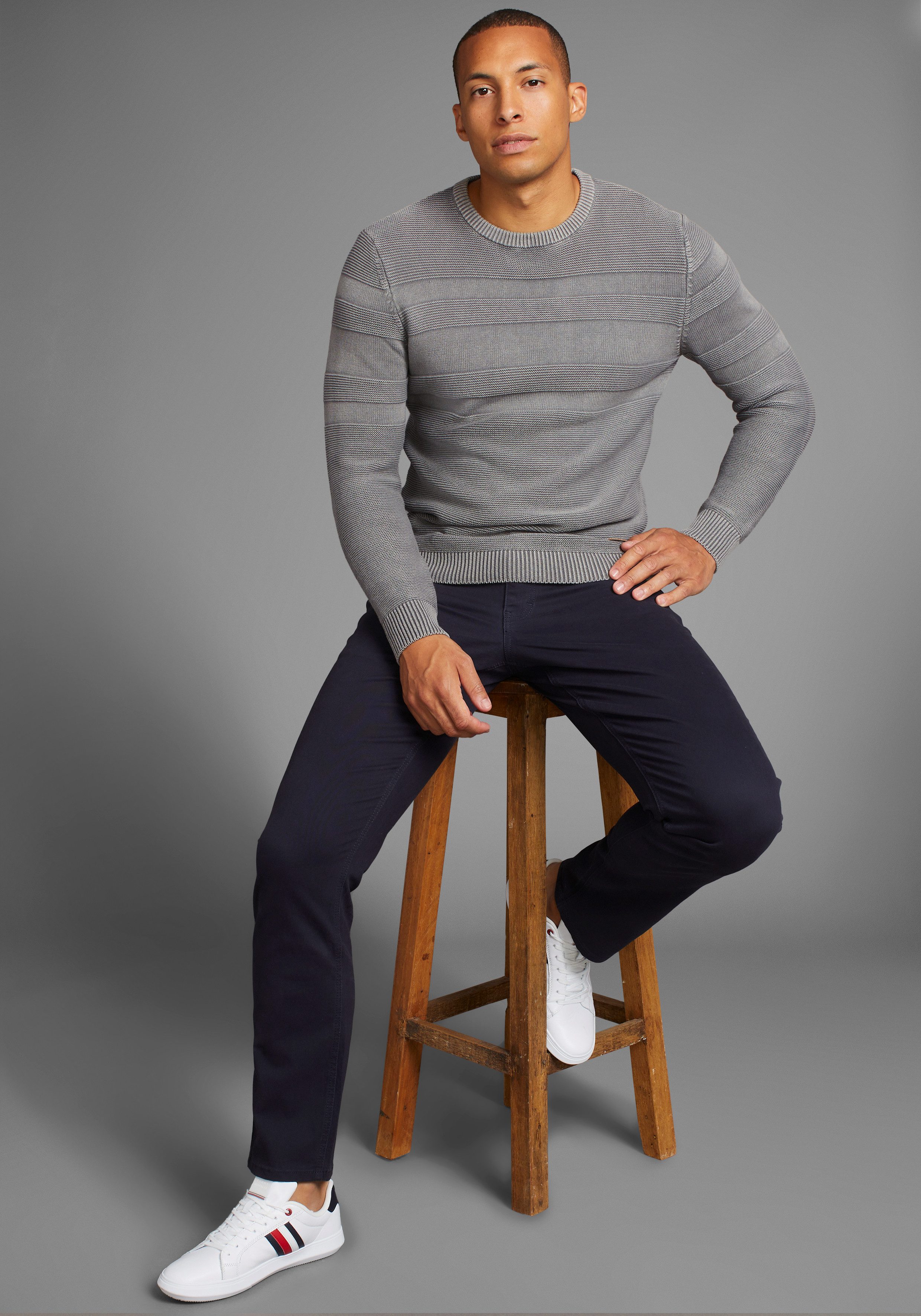 Bruno Banani Jacquardpullover