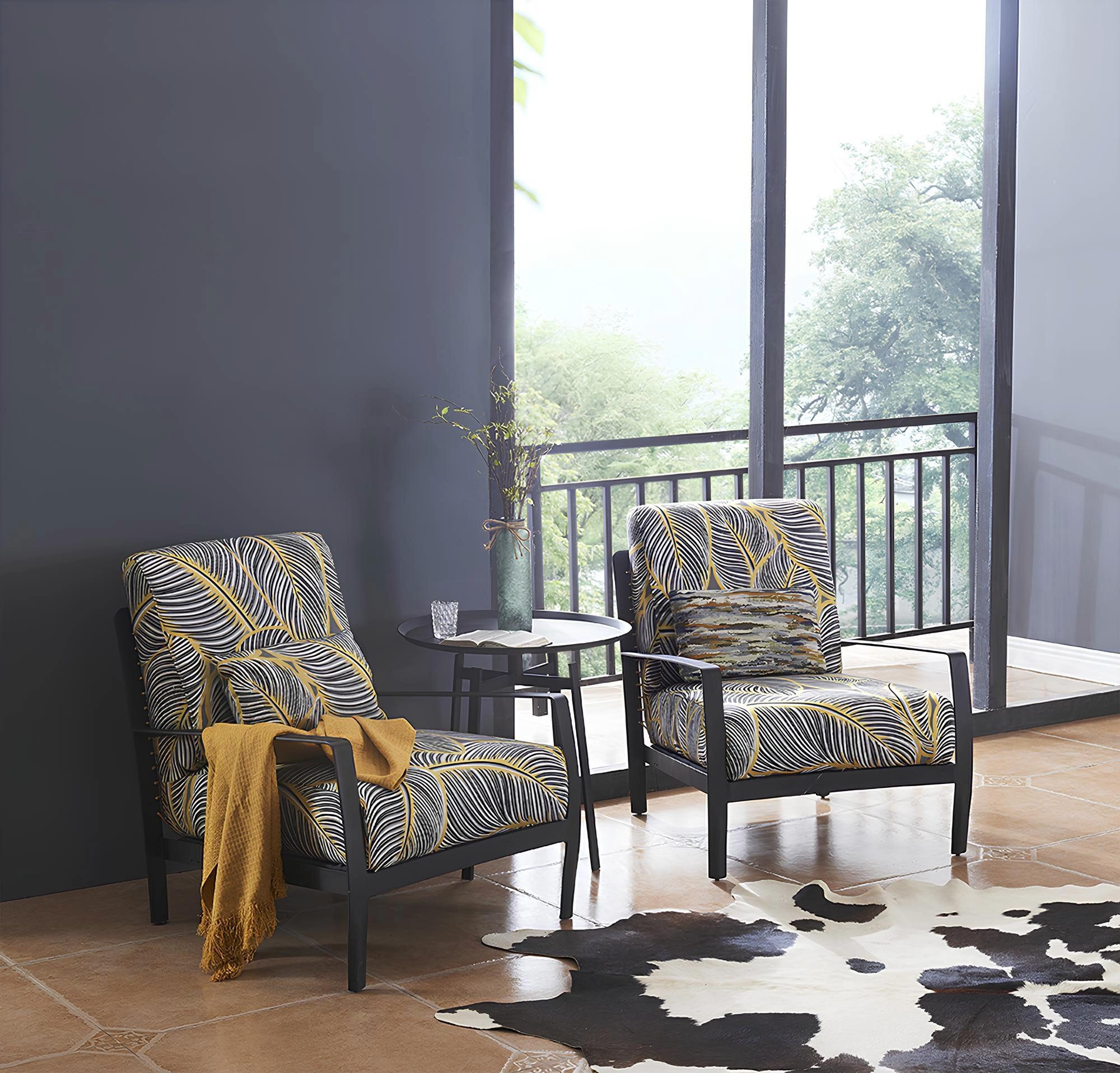 Xlmoebel Sessel Bunter Ledersessel im eleganten Design für stilvolles Wohnen (Sessel), Hergestellt in Europa