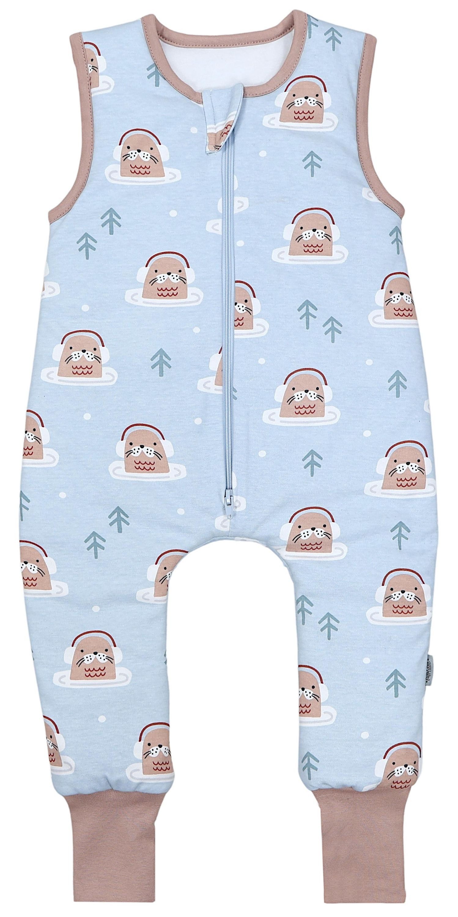 TupTam Babyschlafsack Schlafsack mit Beinen ohne Ärmel 2.5 TOG Ganzjahr