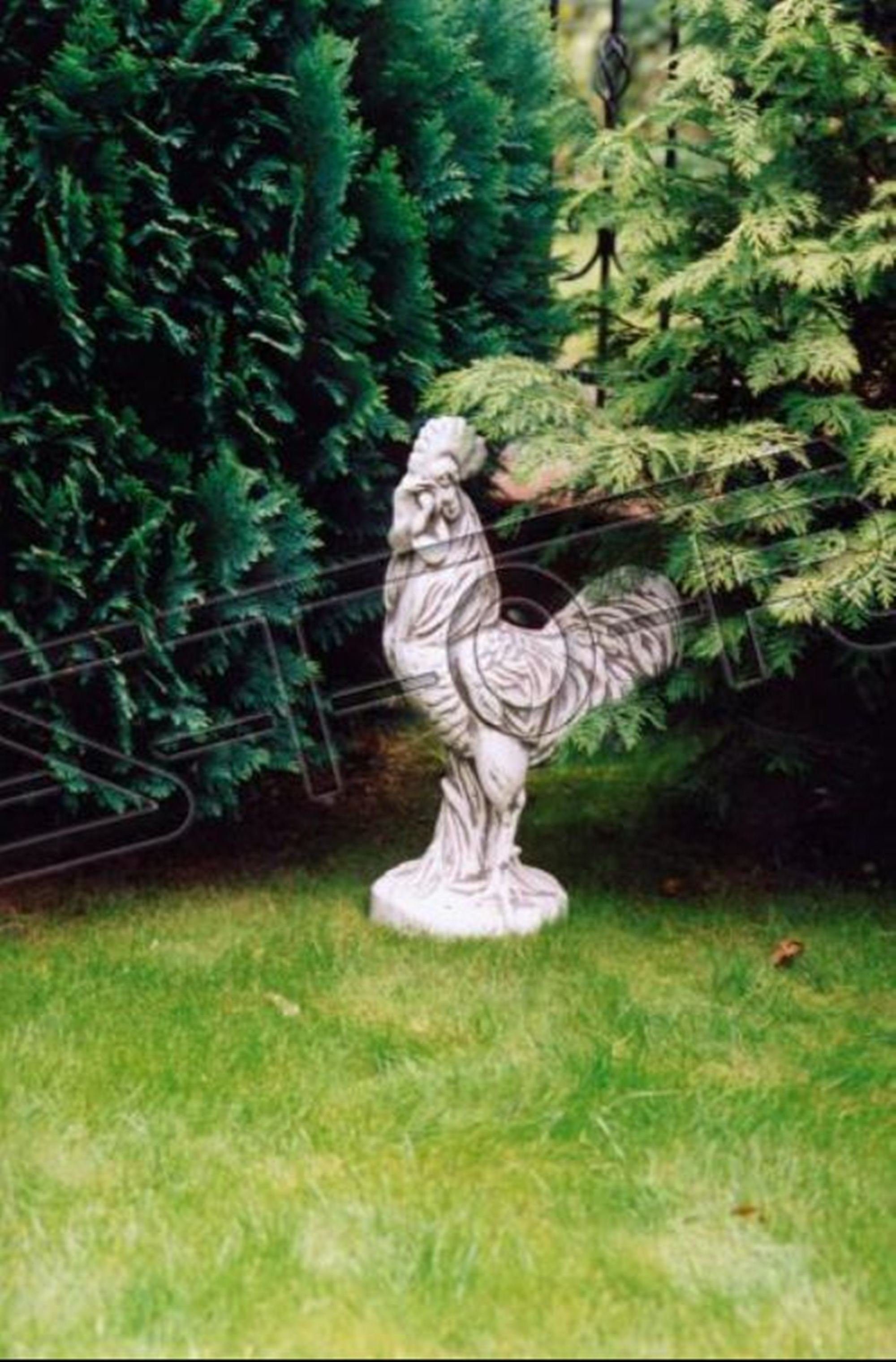 Skulptur Garten Skulptur JVmoebel Huhn Designer Statue Figuren Skulpturen Dekoration