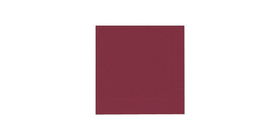 Duni Papierserviette Duni Servietten Bio bordeaux 33 x 33 cm - 50er