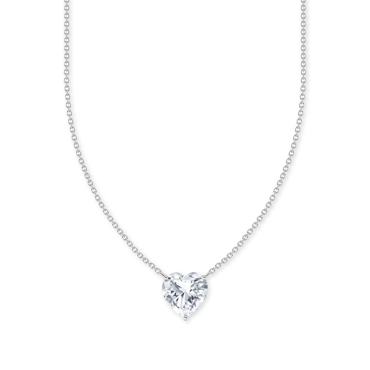 THOMAS SABO Kette mit Anhänger mit Zirk...