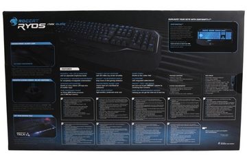 ROCCAT Nordisches Layout Ryos MK Glow MX Gaming Tastatur PC-Tastatur (USB Mechanisch Cherry abnehmbare Handballenauflage (NOR/SWE/FIN/DNK)