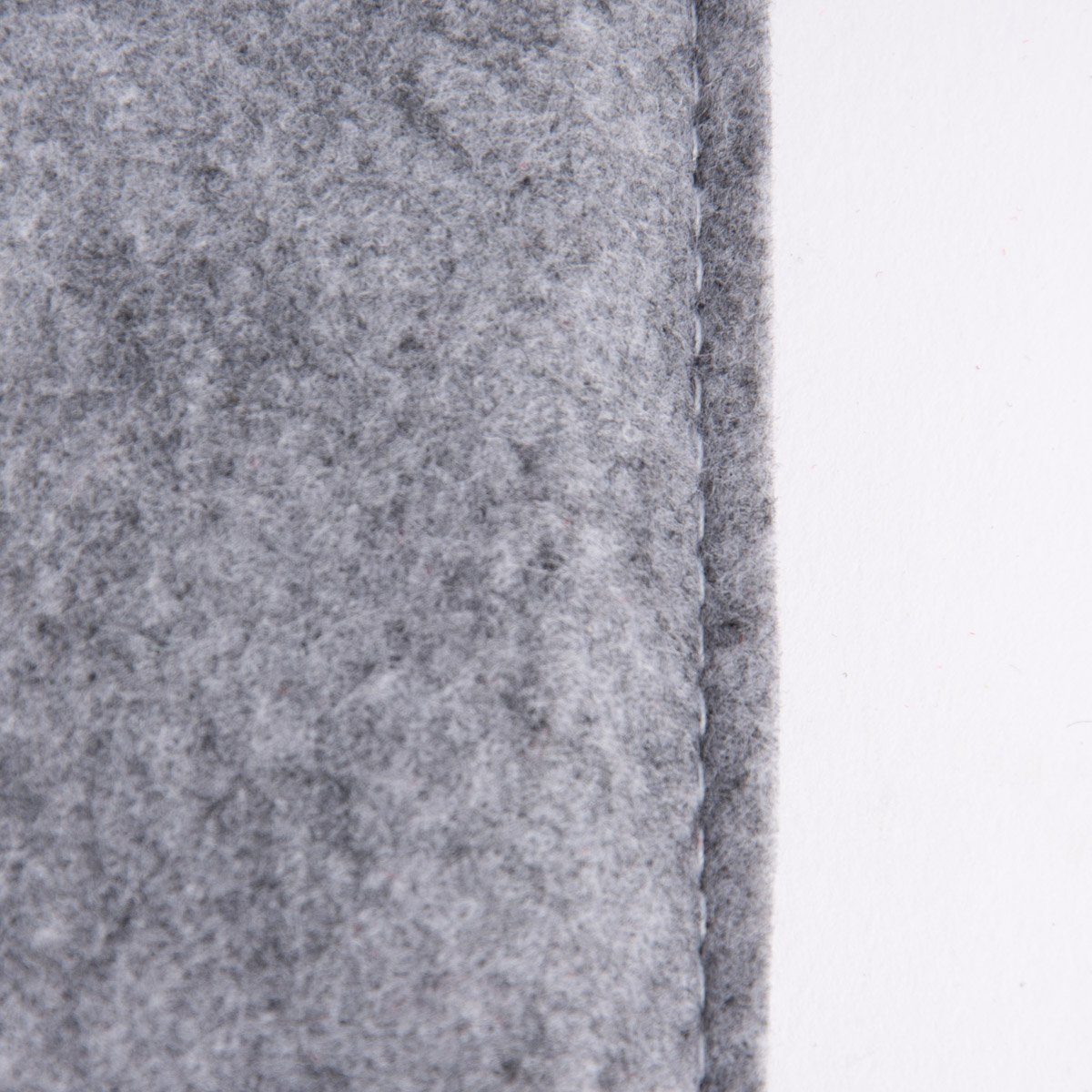 Magma Heimtex Stuhlkissen Magma Stuhlkissen AVARO Filz eckig grau meliert 35x35x2cm