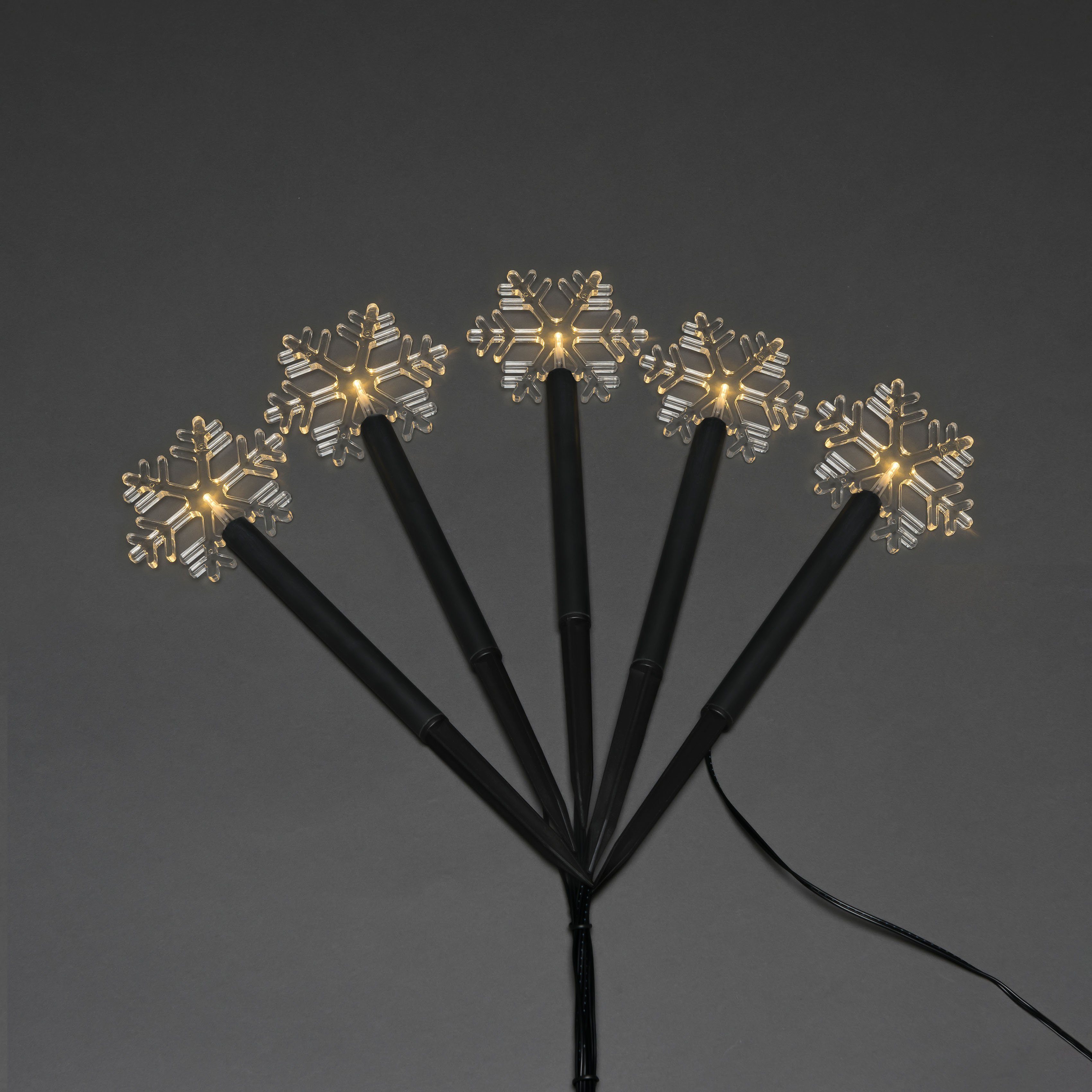 KONSTSMIDE LED Gartenleuchte Weihnachtsdeko aussen, LED fest integriert, Wa günstig online kaufen