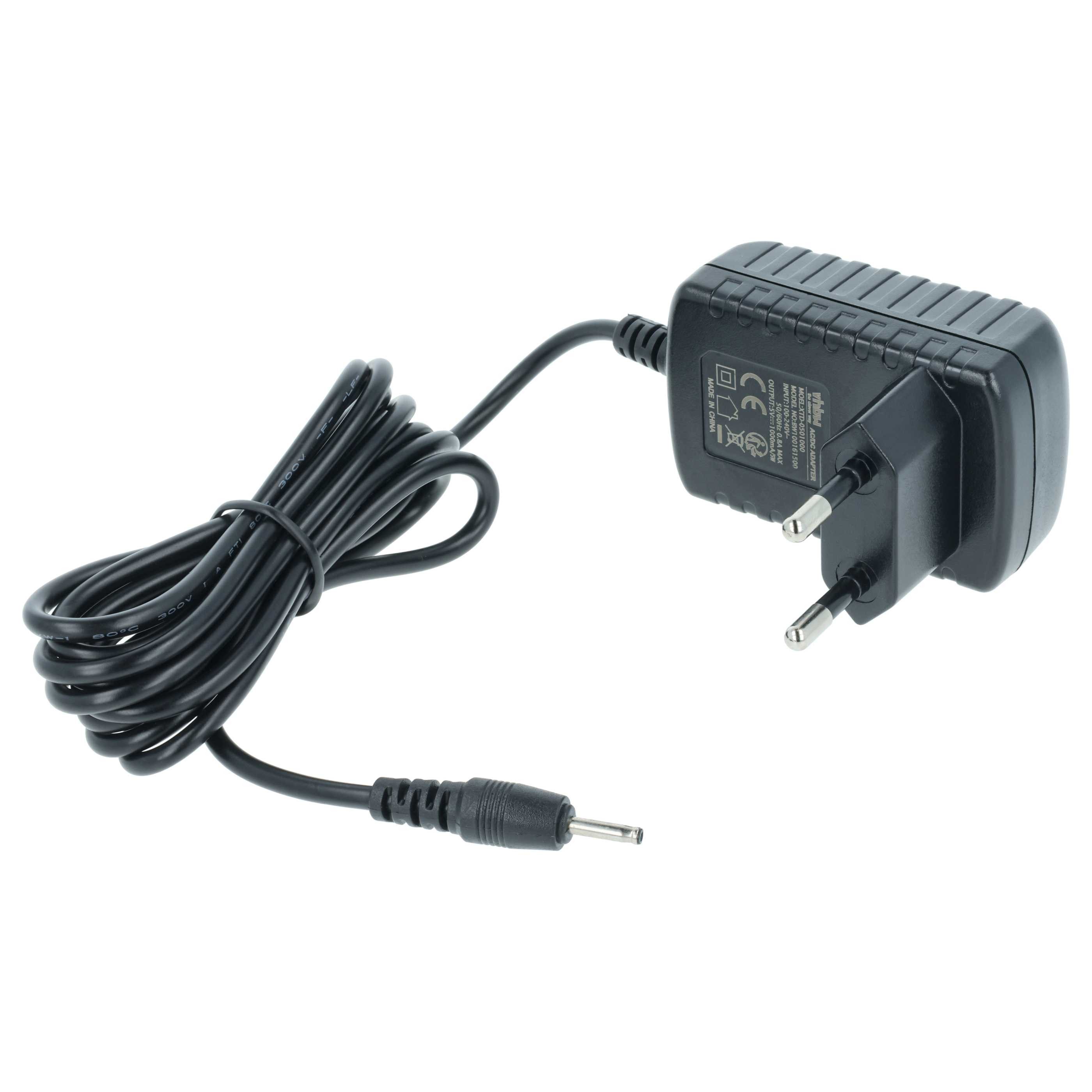 vhbw passend für Samsung SGH-C140, SGH-X180, SGH-C250, SGH-C160, SGH-C260, Smartphone-Ladegerät (Flach)
