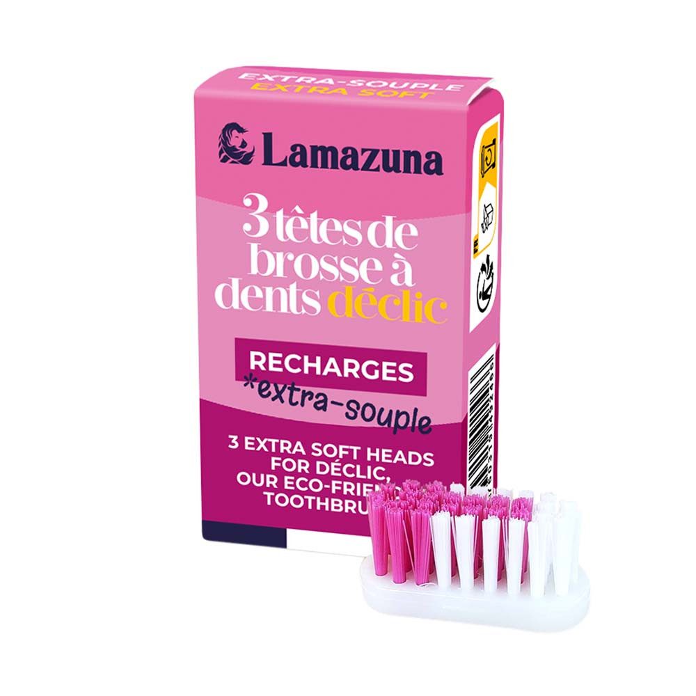 Biobrush Zahnbürste Zahnbürstenköpfe - Extra Soft