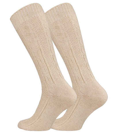 Cotton Prime® Socken mit Zopfmuster