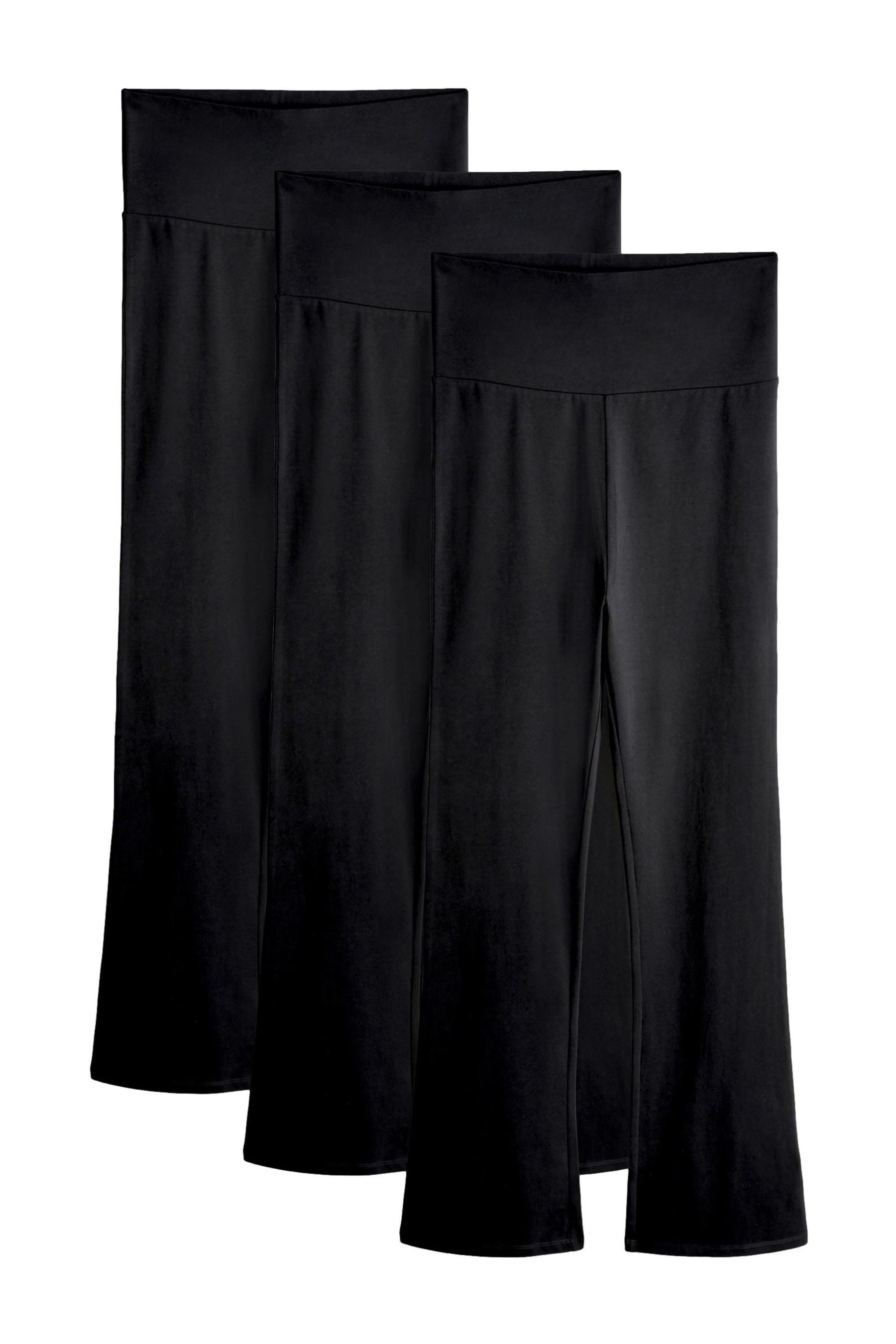 Leggings The Set Leggings mit Schlag, 3er-Pack