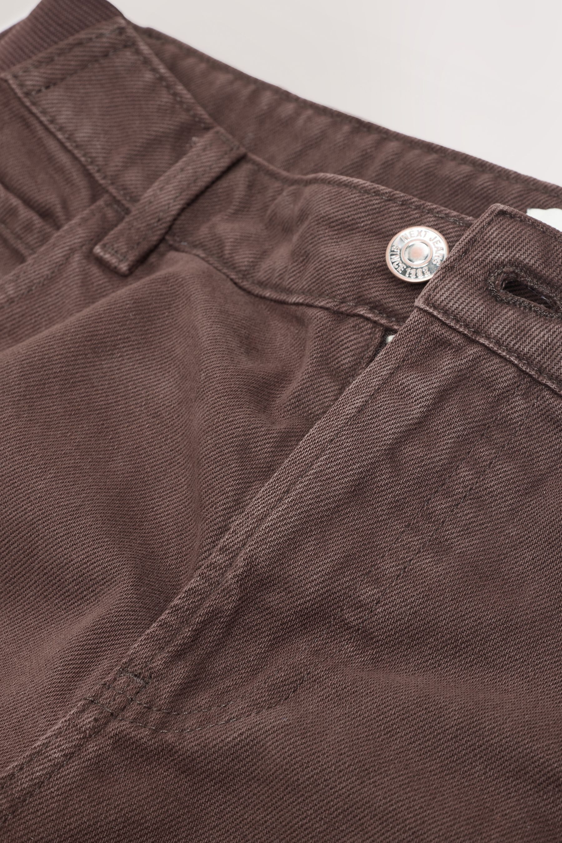 Next Weite Jeans Denim-Jeans mit Barrel-Bein, Umstandsmode (1-tlg)
