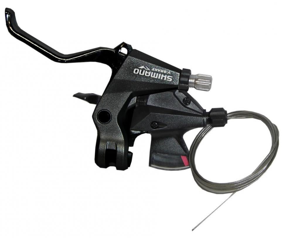 Shimano Felgenbremse SHIMANO Schalt-/Bremshebel ST-M310 3-fach Links 2 Finger - 3-fach, Sch